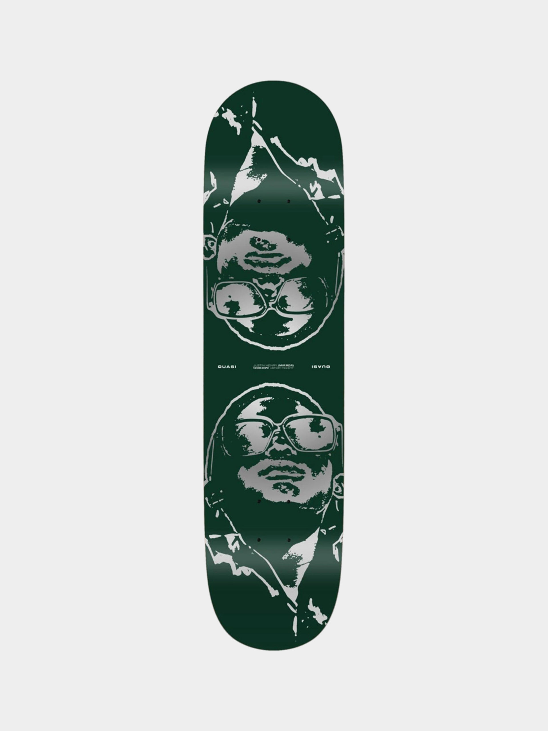 Deck Quasi Skateboards Henry Mirror (dark green)