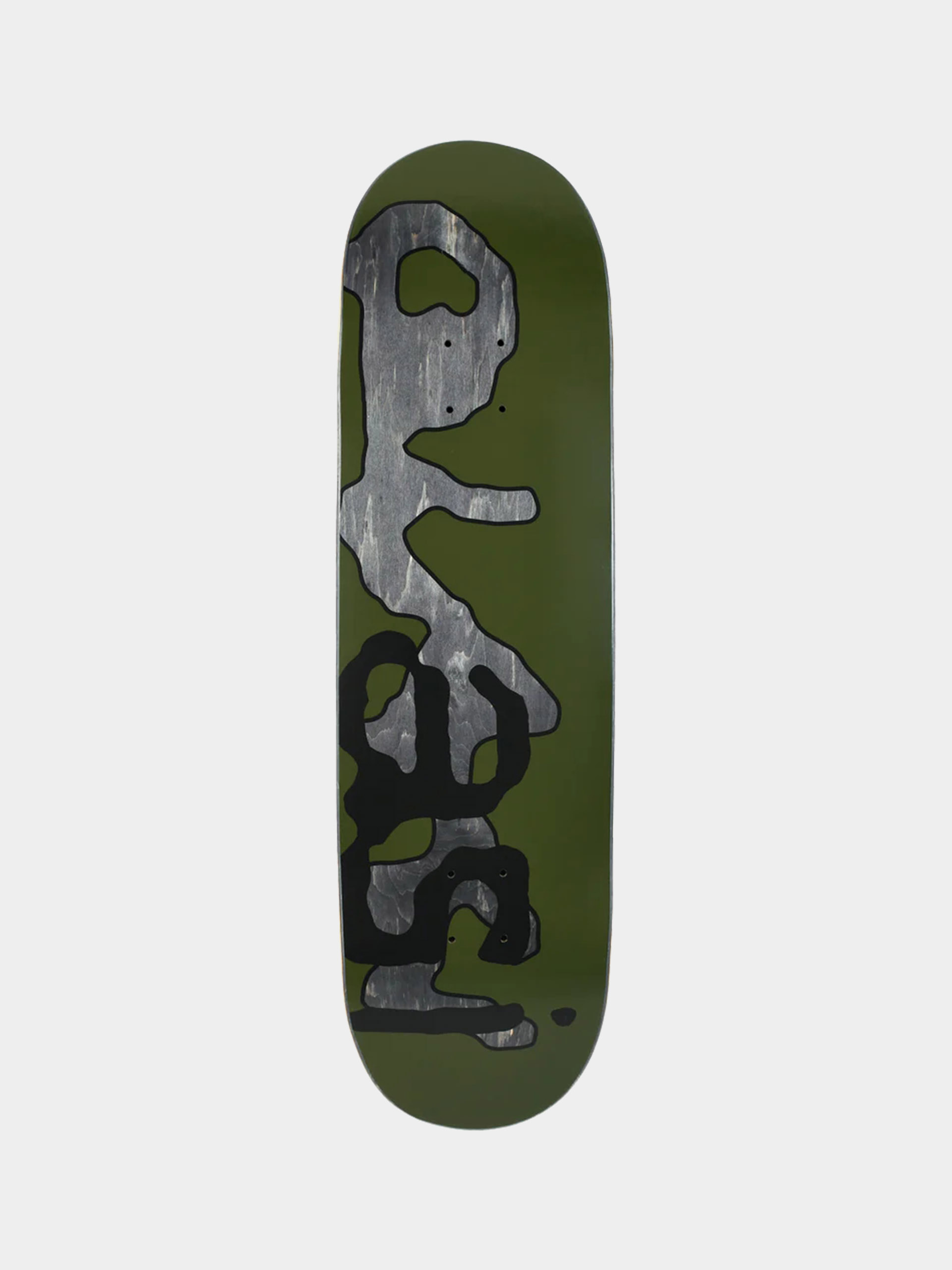 Deck Quasi Skateboards Lowercase 3 (dark green)