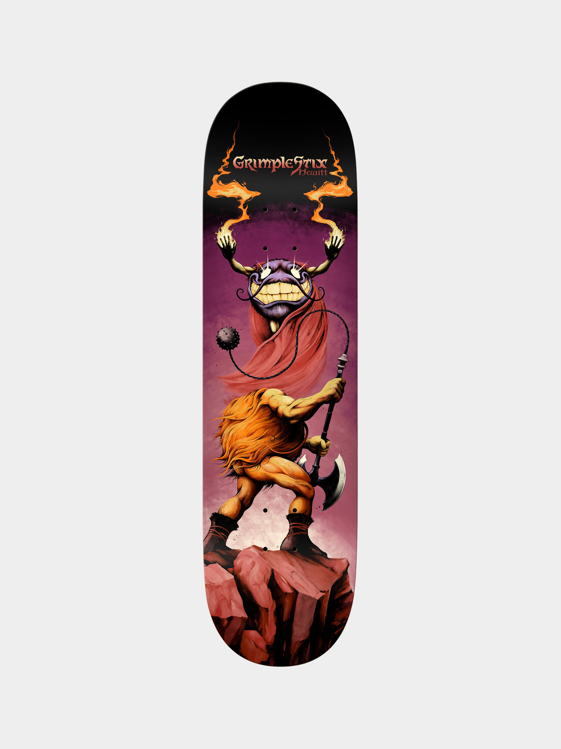 Deck Antihero Hewitt Grimple Barb (black/purple)
