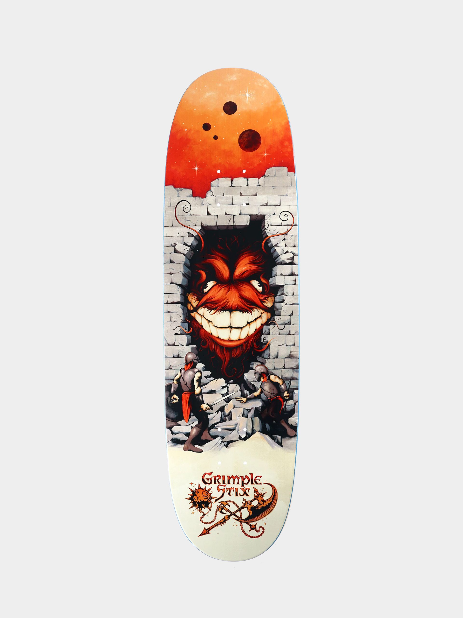 Deck Antihero Grimple Barbarians (red/beige)