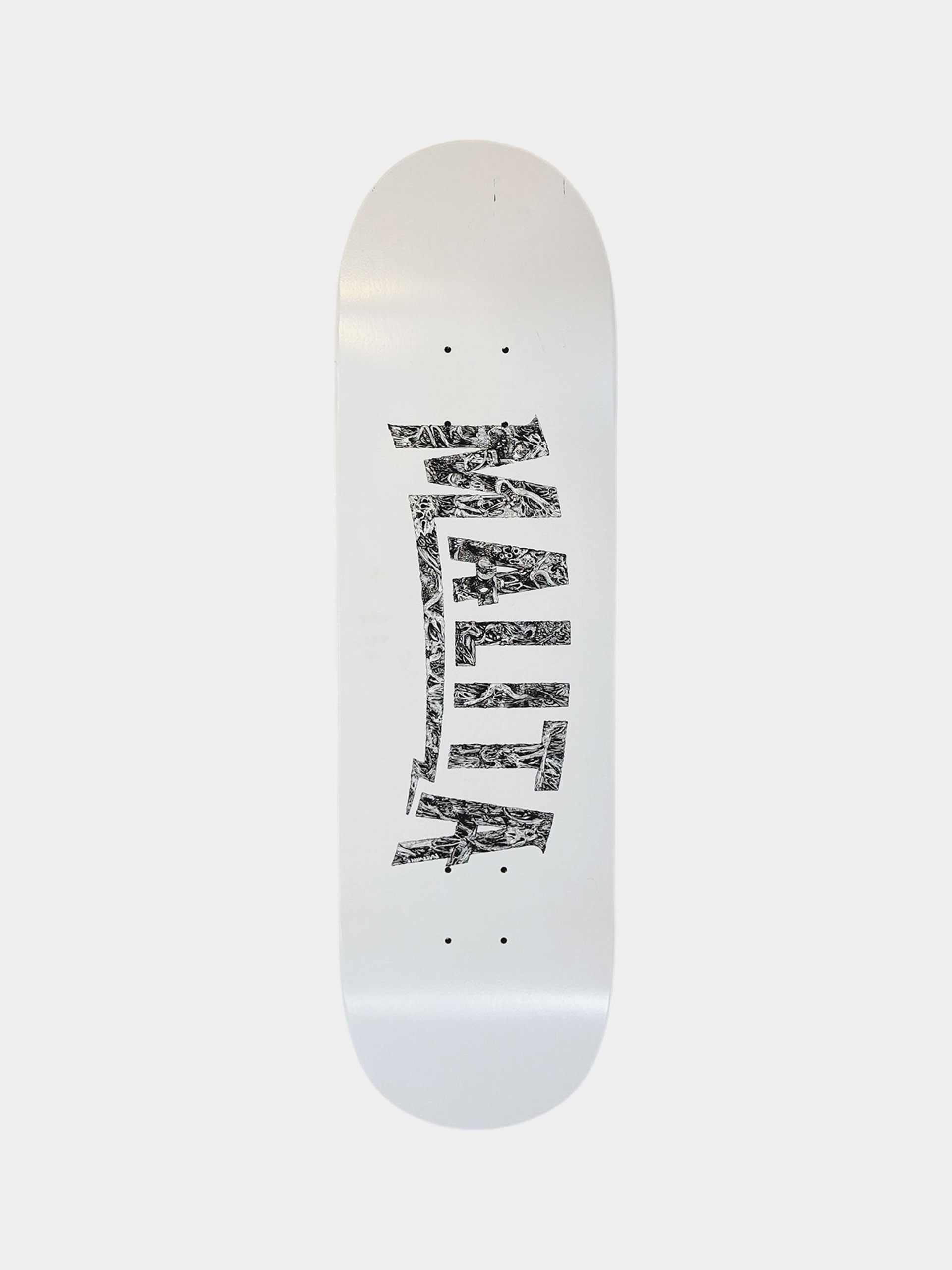 Deck Malita Logo Thunder X Ancymon (white/black)