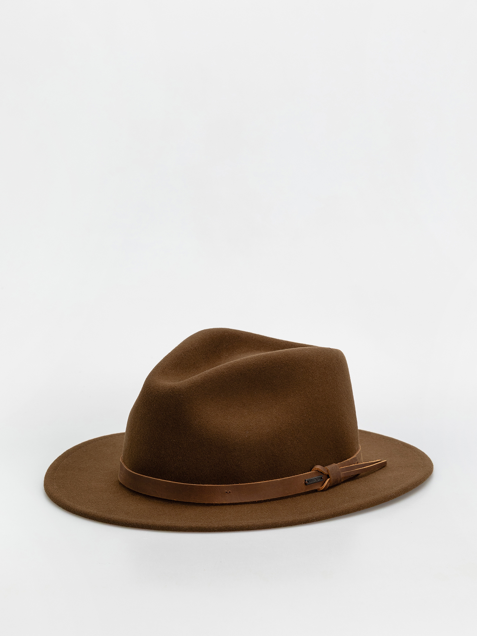 Kapelusz Brixton Messer Traditional Fedora (coffee)