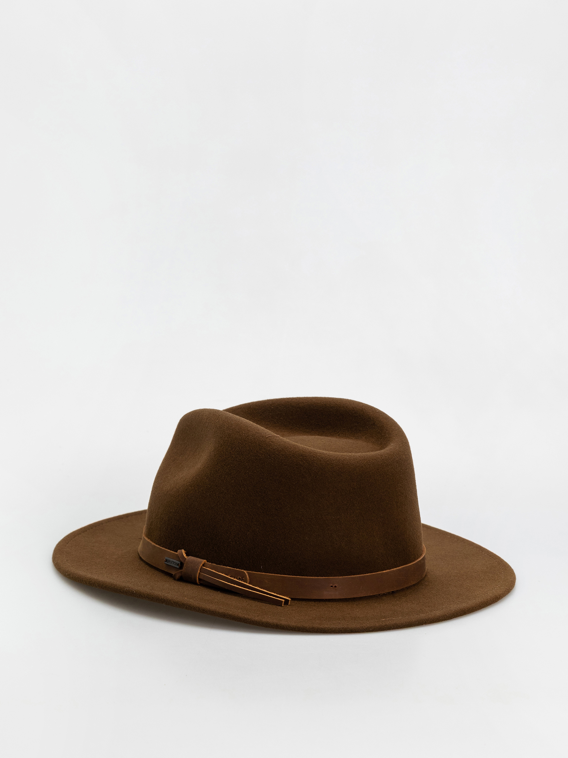 Kapelusz Brixton Messer Traditional Fedora (coffee)