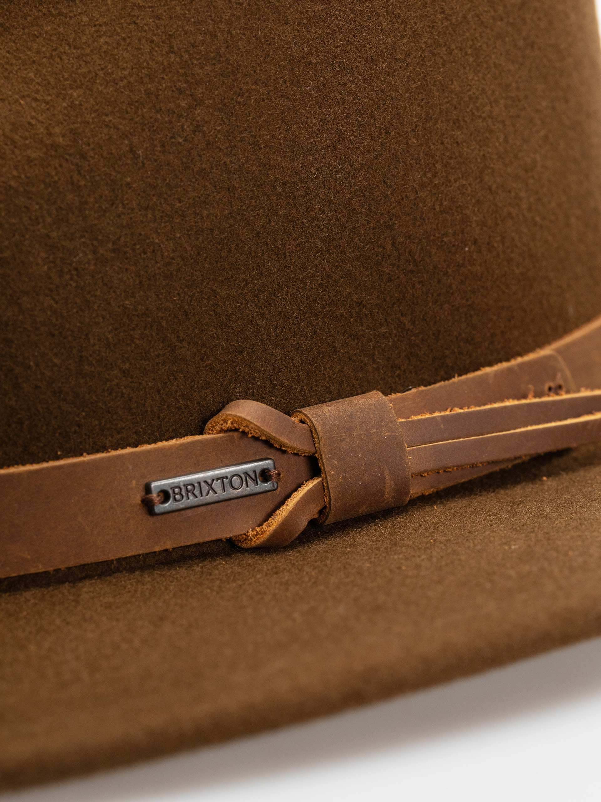 Kapelusz Brixton Messer Traditional Fedora (coffee)