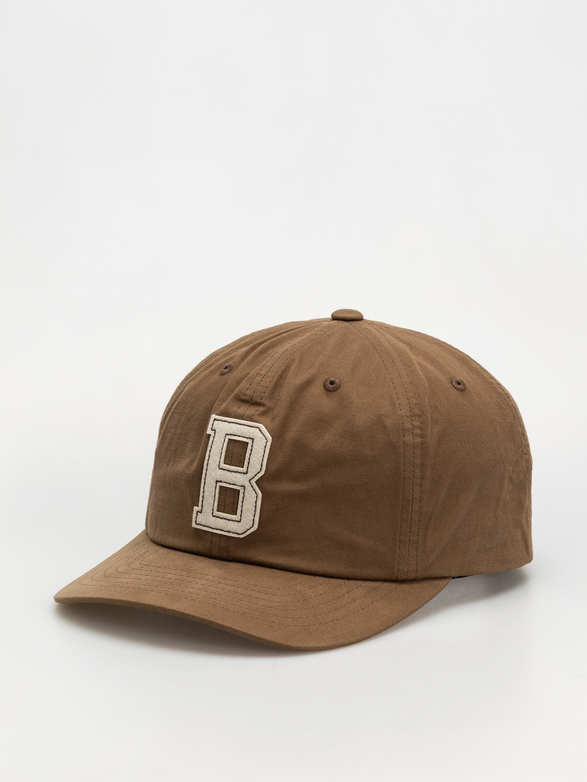 Czapka z daszkiem Brixton Big B Mp Cap (pinecone brown twill)