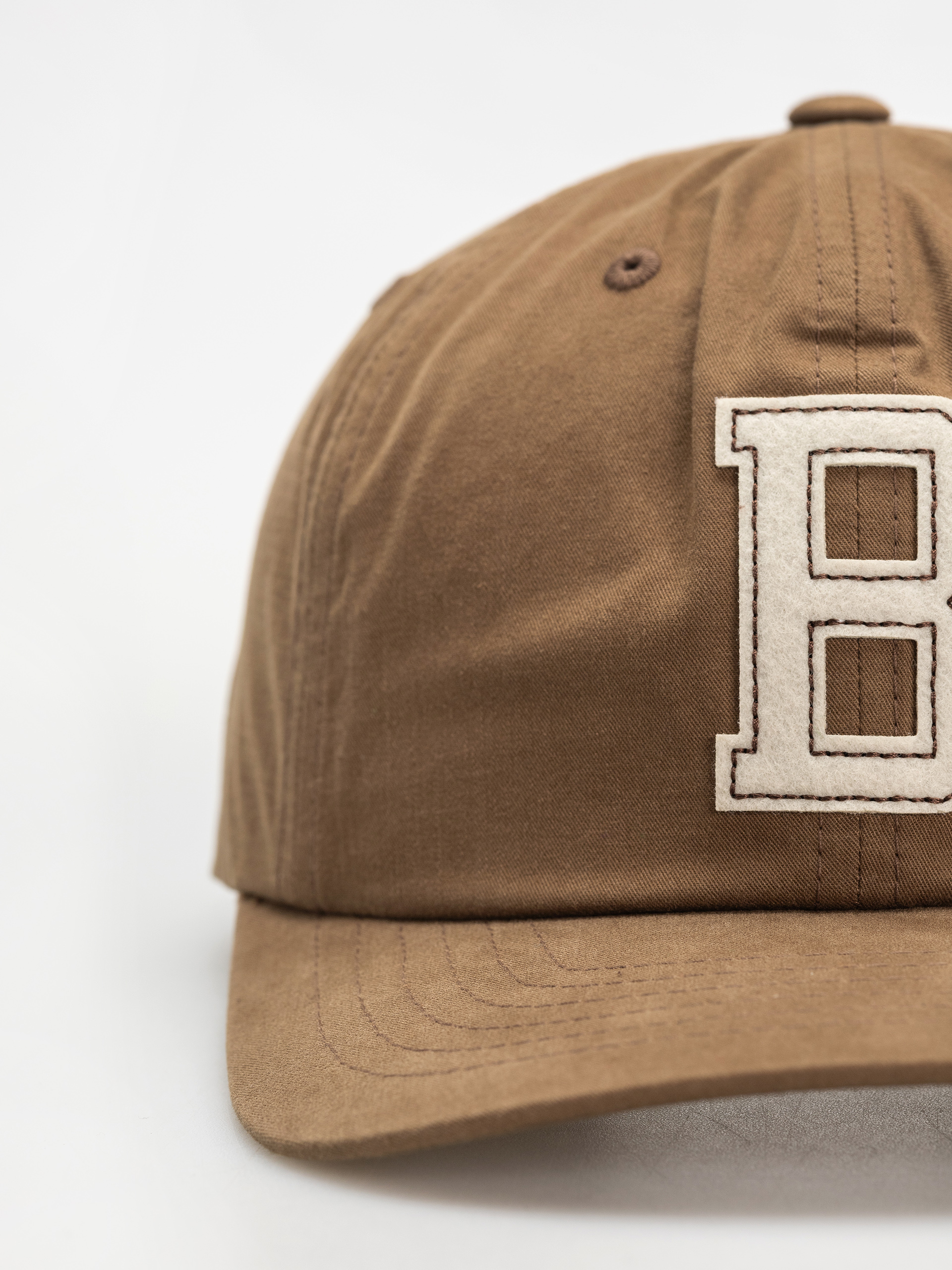 Czapka z daszkiem Brixton Big B Mp Cap (pinecone brown twill)