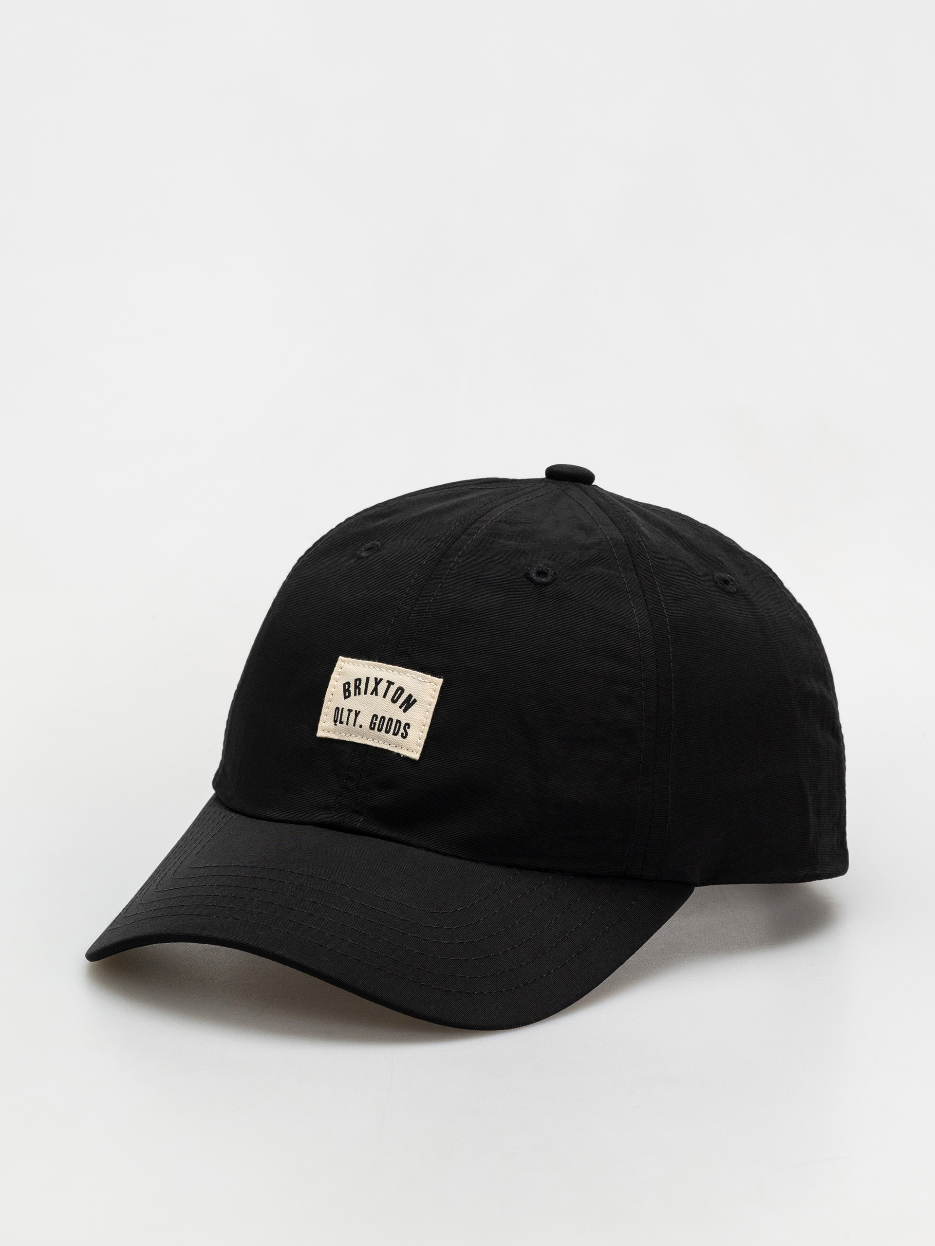 Czapka z daszkiem Brixton Woodburn Lp Adj (black nylon)