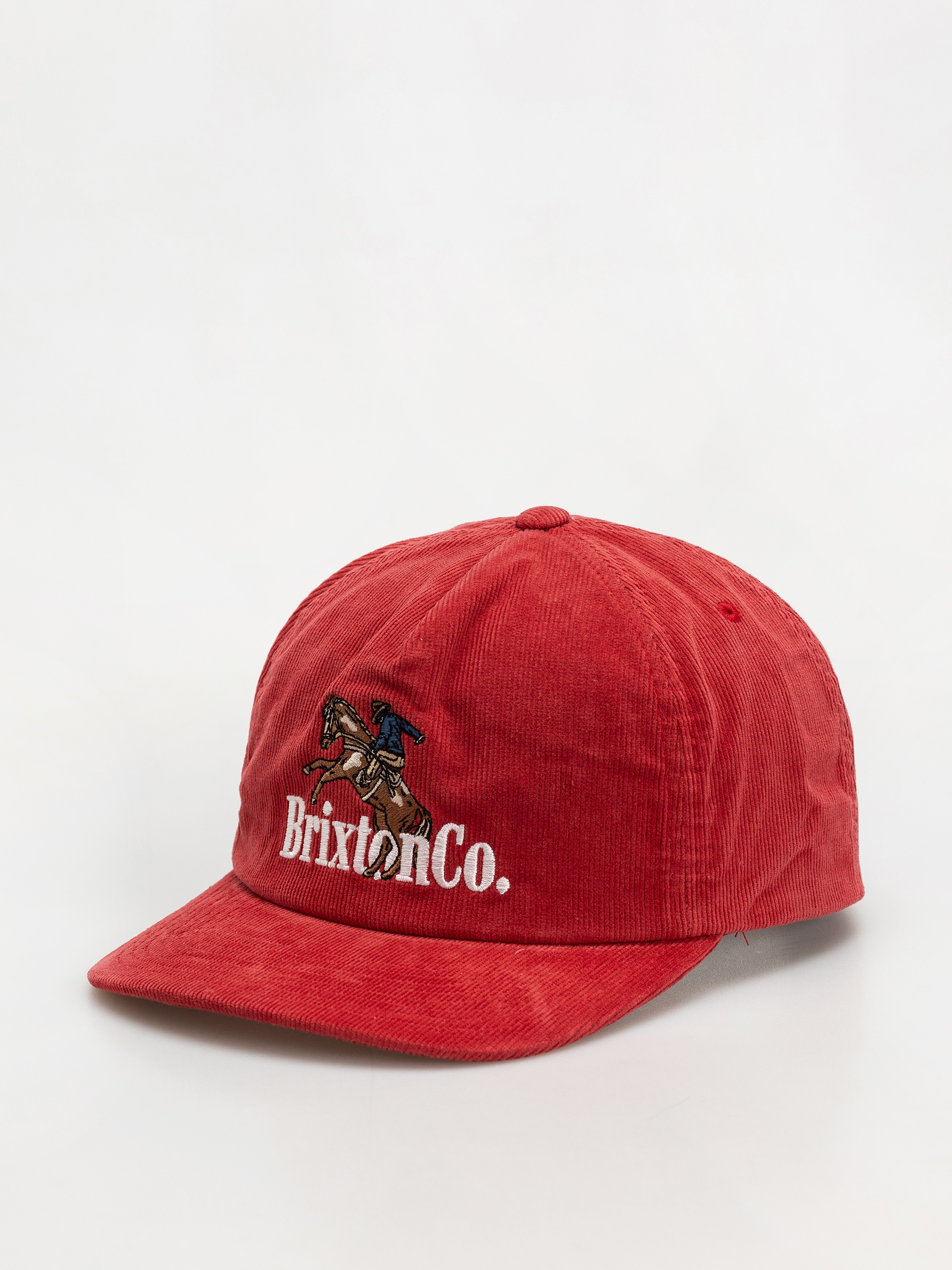 Czapka z daszkiem Brixton Inwood Mp Snpk (red)