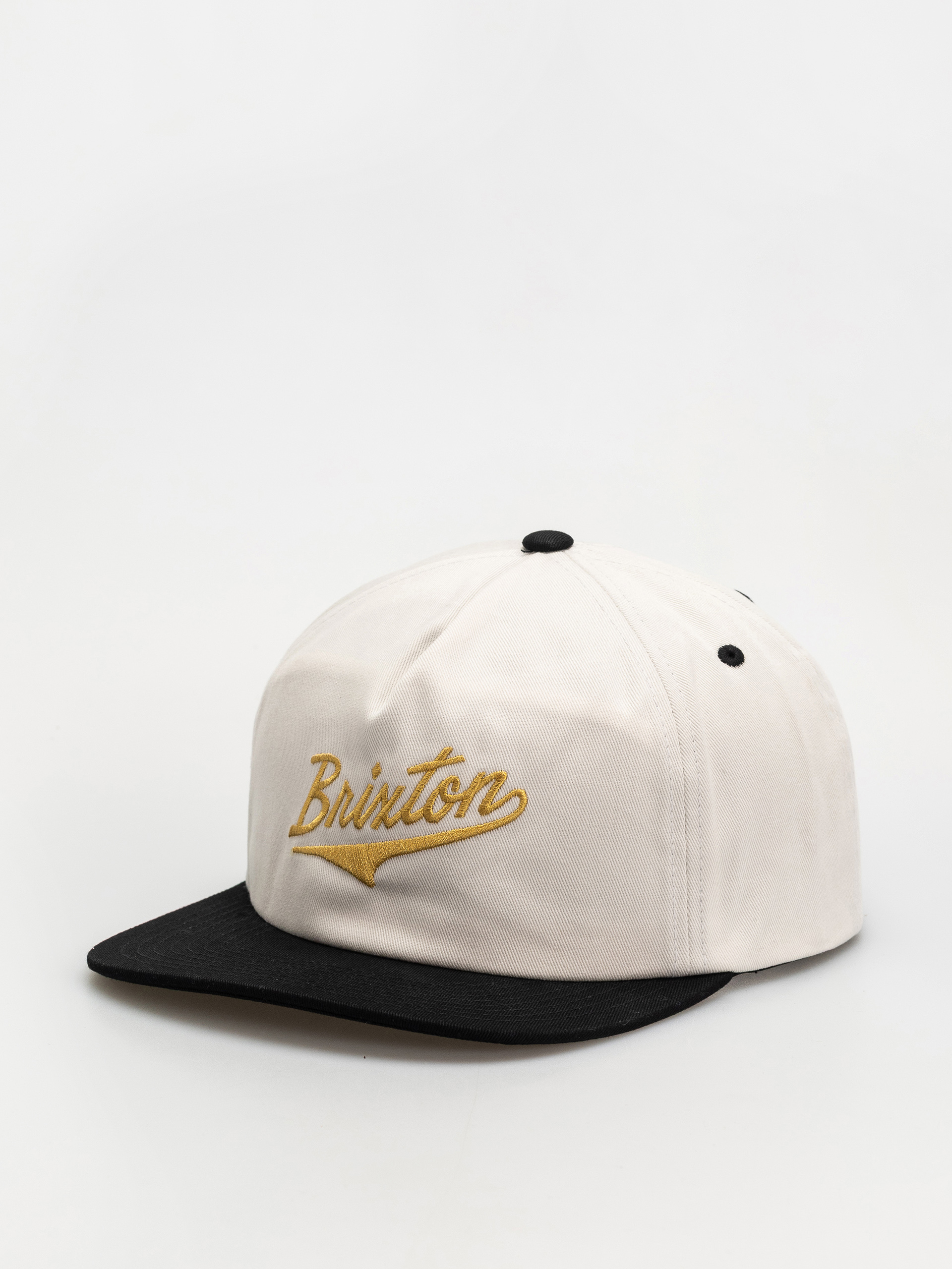 Czapka z daszkiem Brixton The League Mp Snpk (black/off white)