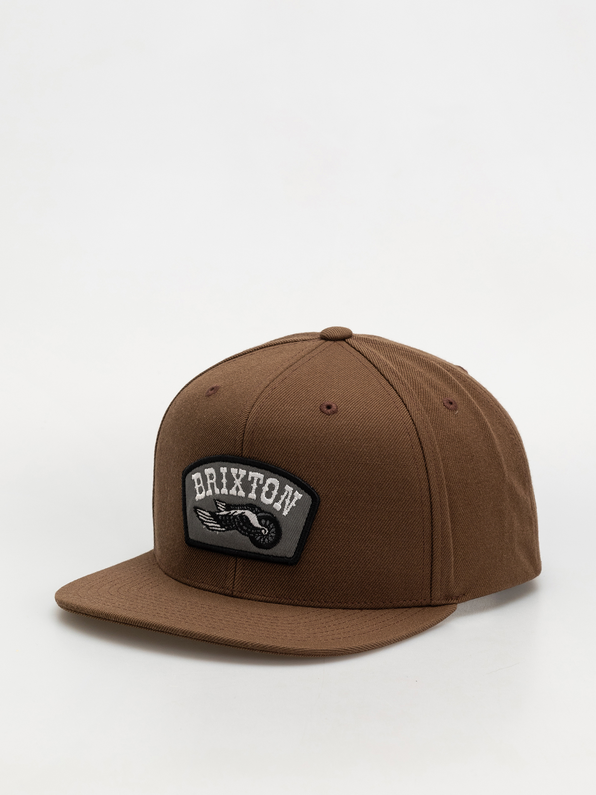 Czapka z daszkiem Brixton Roller Mp Snpk (pinecone brown)