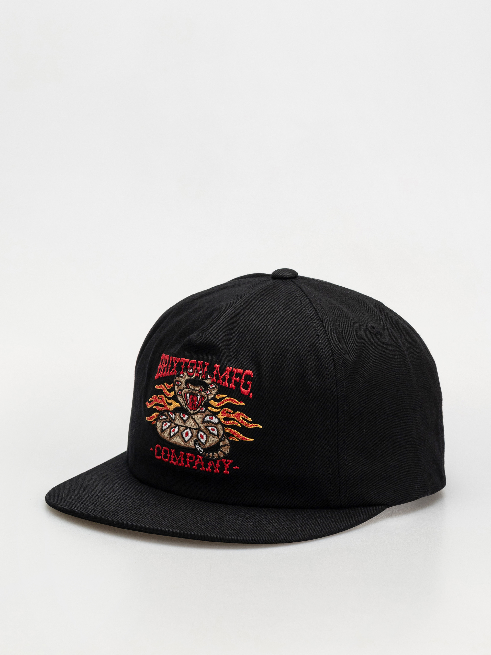 Czapka z daszkiem Brixton Hardee Hp Snpk (black)