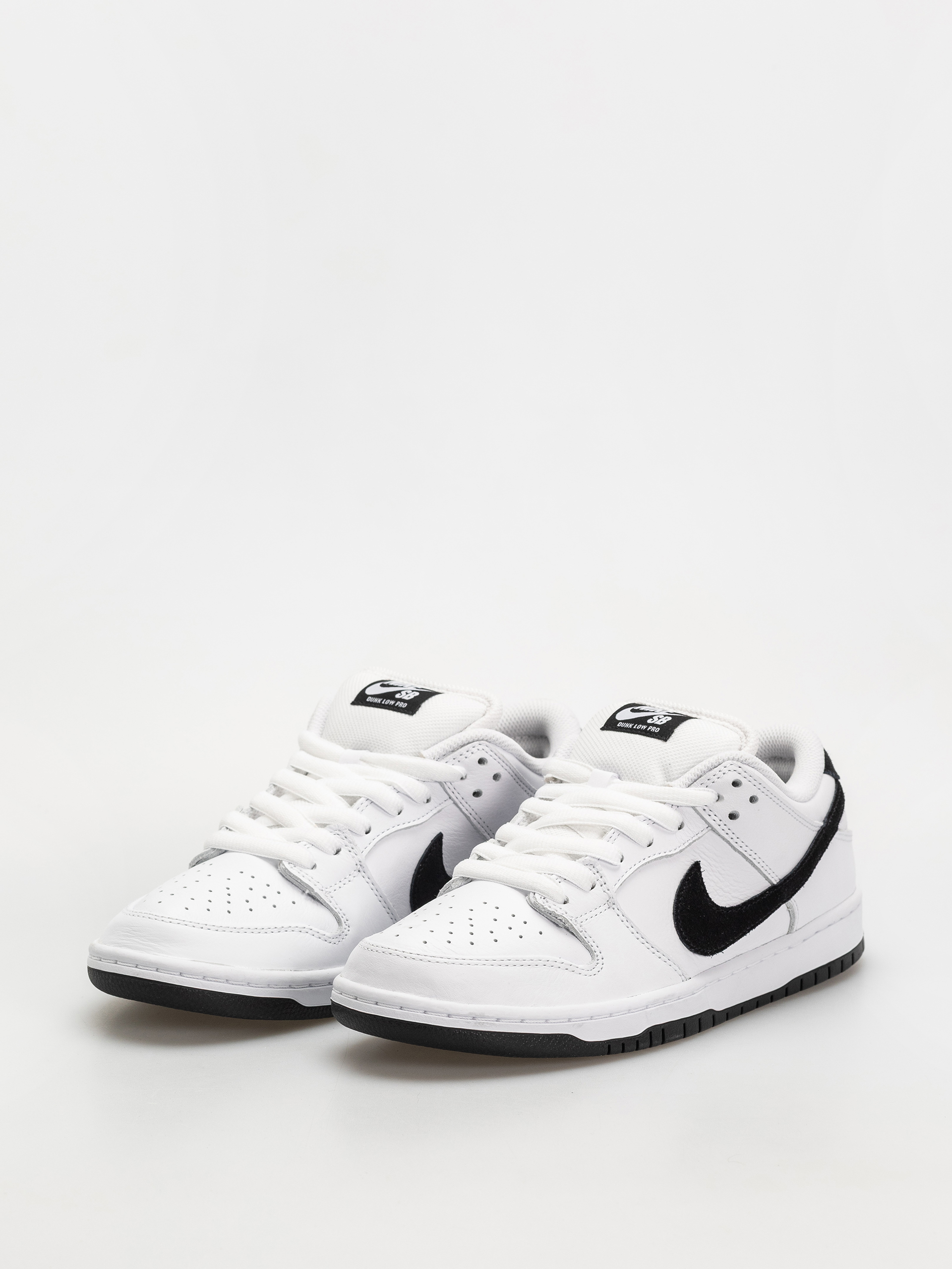NIKE SB DUNK LOW PRO \"White and Black\"新品 Kupuj Nike SB Dunk Low Pro Buty (white white black) online