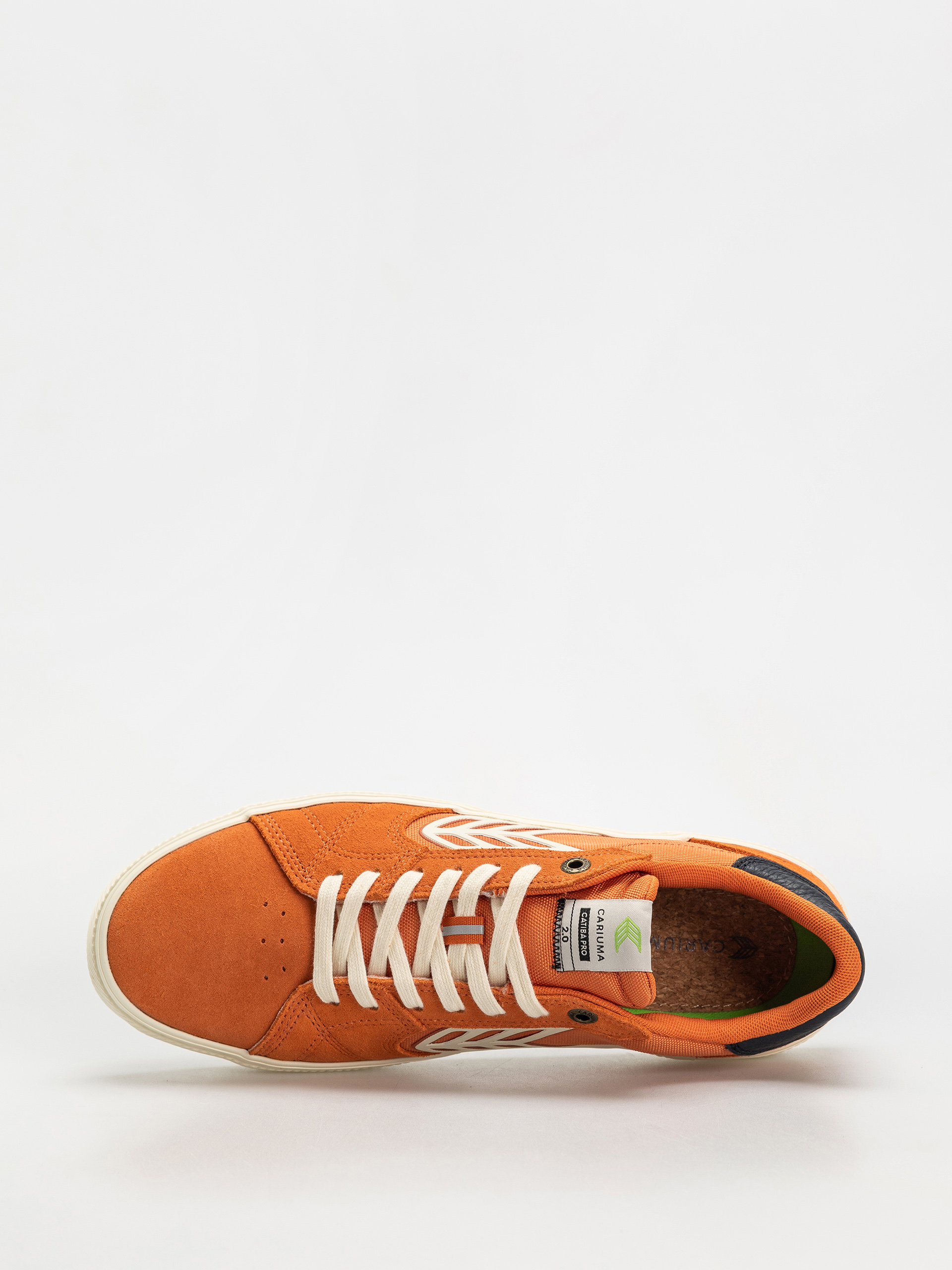 Buty Cariuma Catiba Pro 2.0 (burnt orange suede and cordura ivory logo navy)