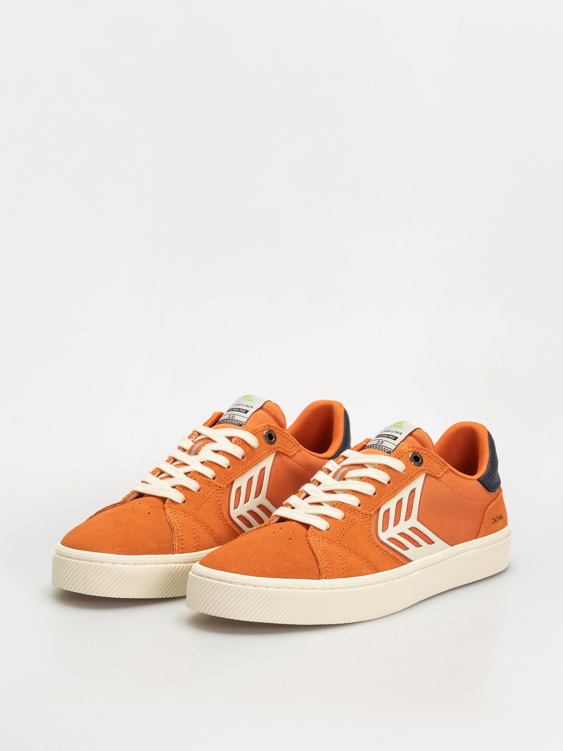 Buty Cariuma Catiba Pro 2.0 (burnt orange suede and cordura ivory logo navy)