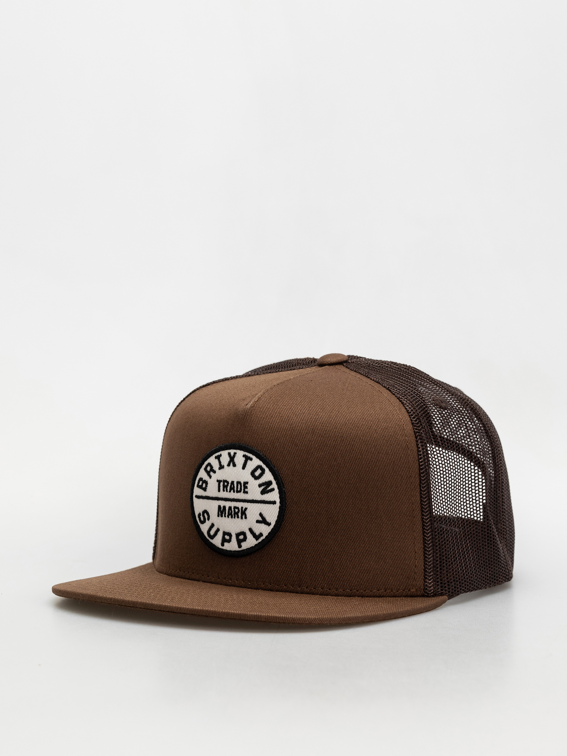 Czapka z daszkiem Brixton Oath Mp Trucker (pinecone brown/pinecone brown)