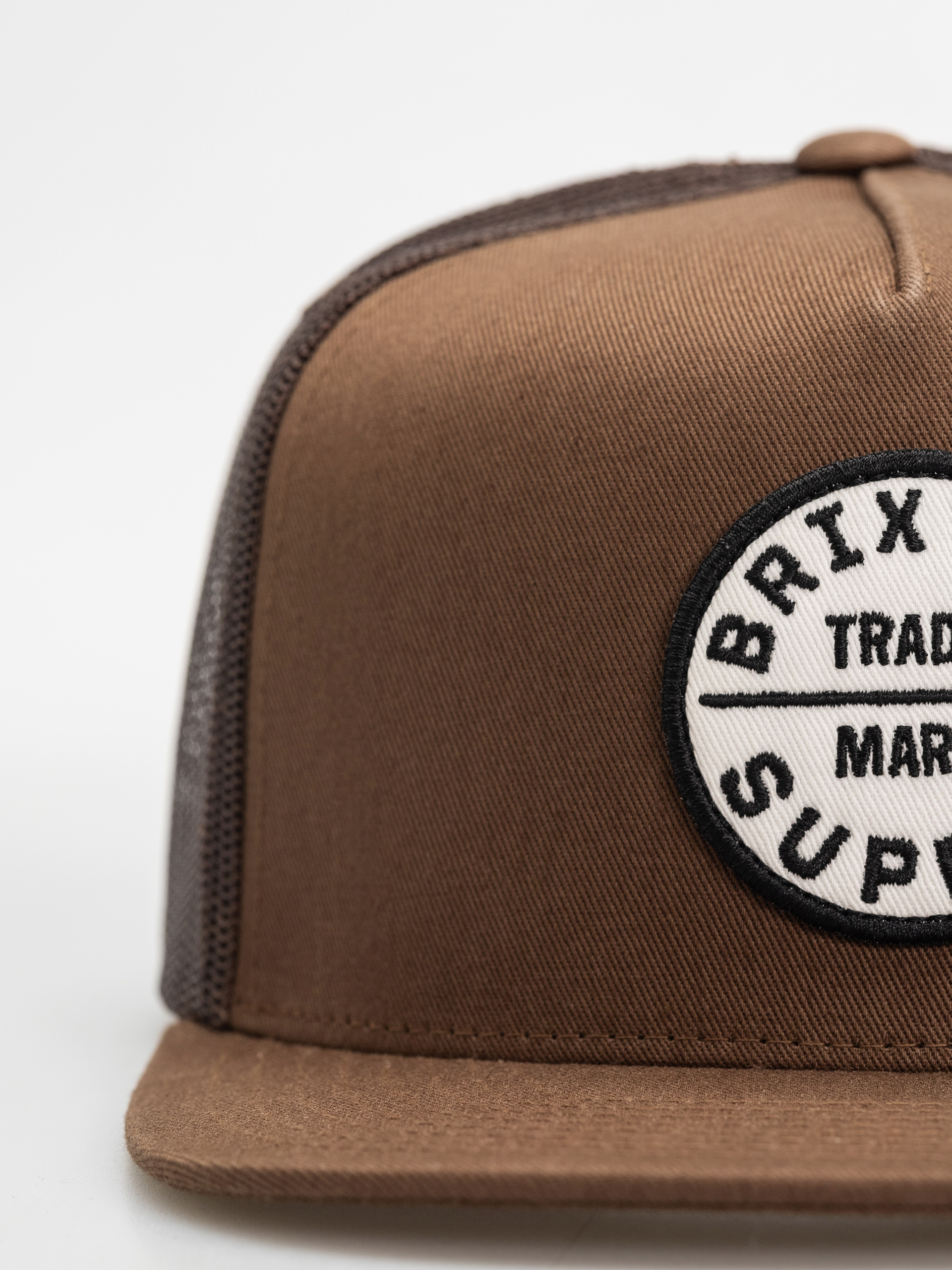 Czapka z daszkiem Brixton Oath Mp Trucker (pinecone brown/pinecone brown)