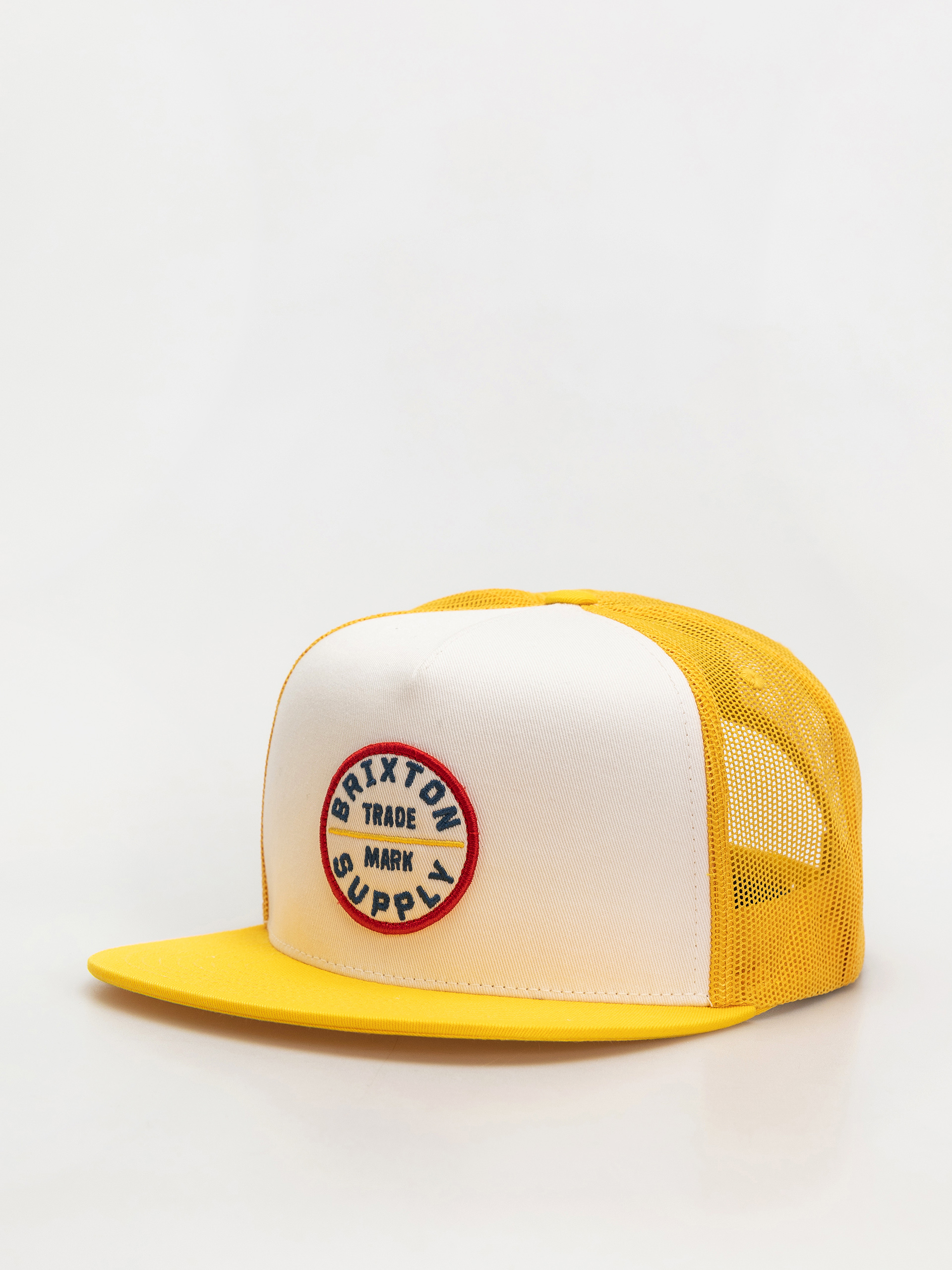 Czapka z daszkiem Brixton Oath Mp Trucker (yellow/white/yellow)