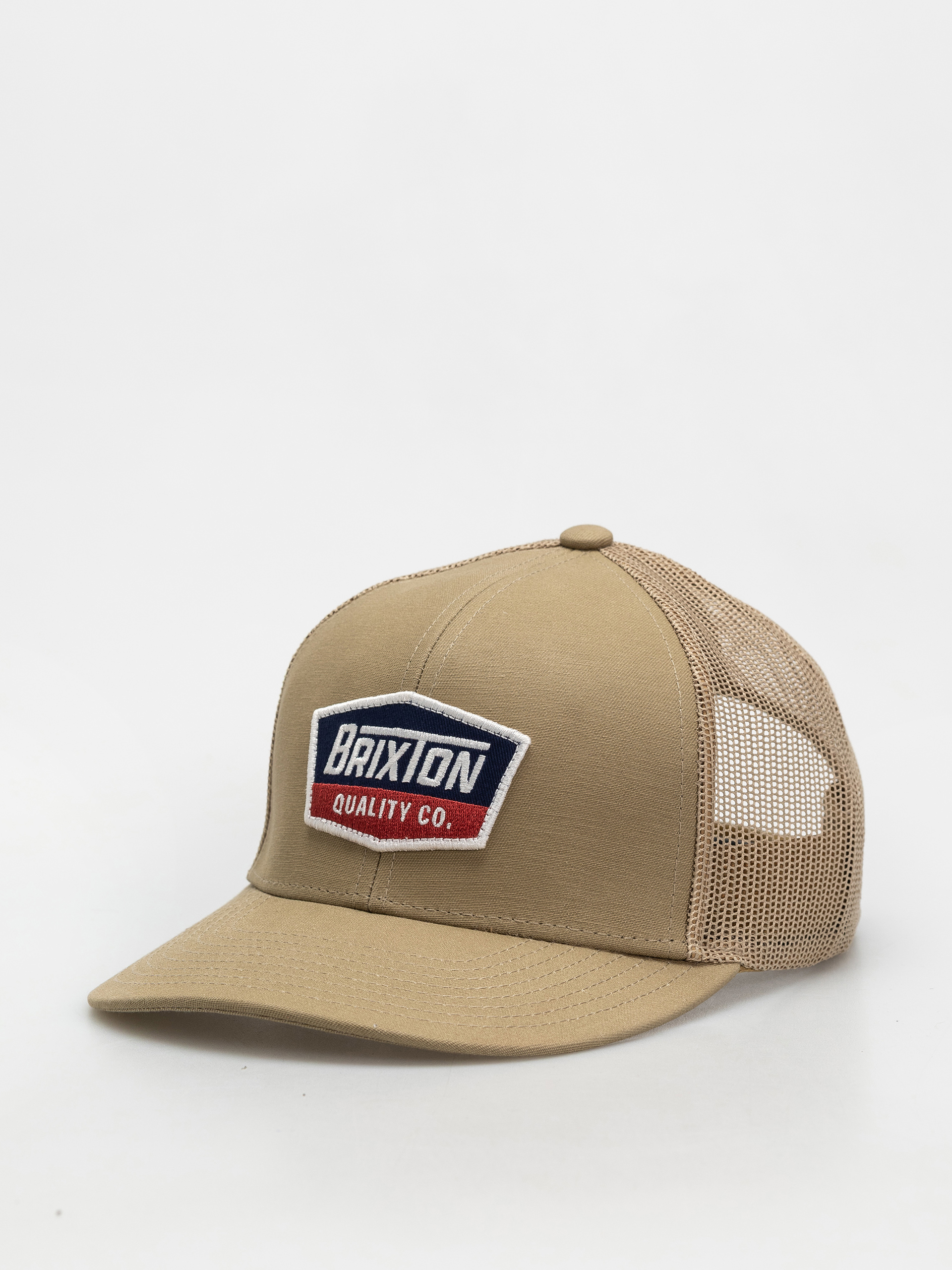 Czapka z daszkiem Brixton Regal Netplus Mp Trucker (khaki/khaki)