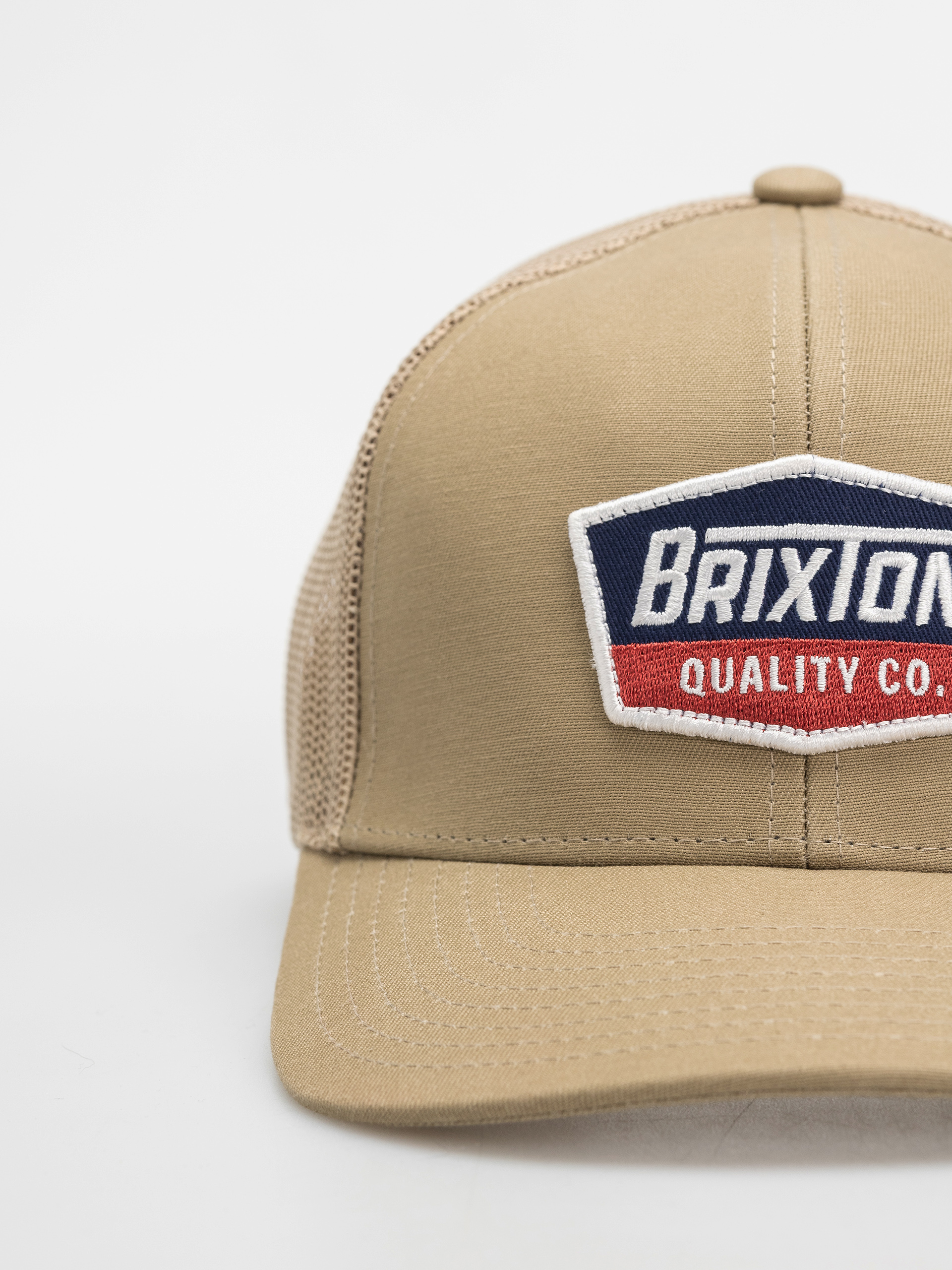 Czapka z daszkiem Brixton Regal Netplus Mp Trucker (khaki/khaki)