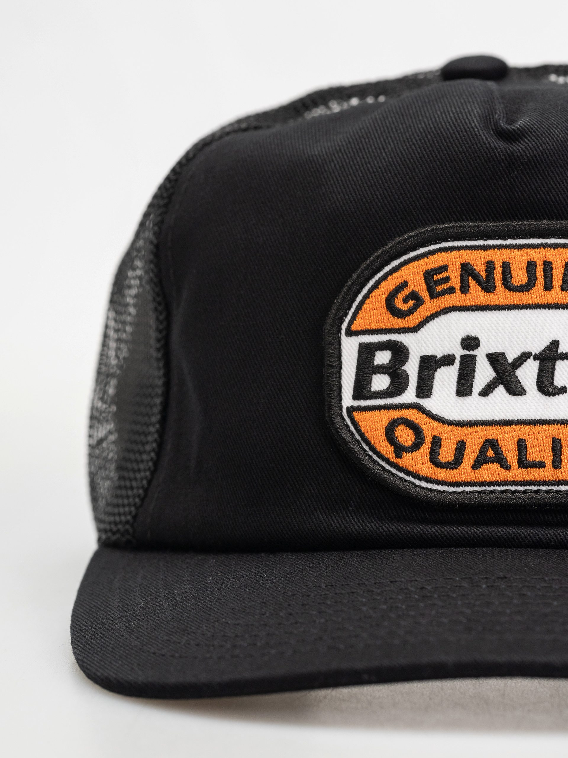 Czapka z daszkiem Brixton Keaton Mp Trucker (black/black)