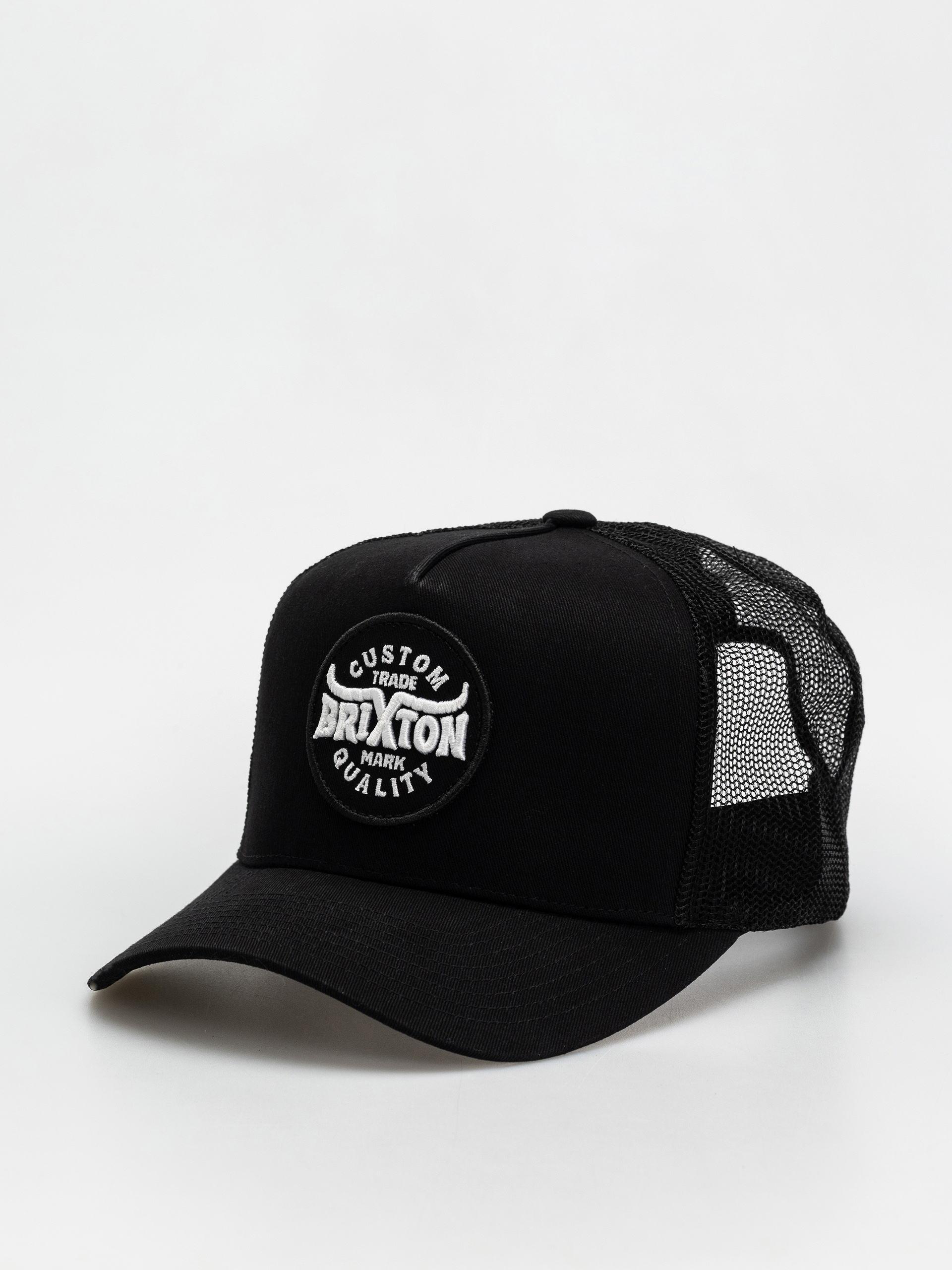 Czapka z daszkiem Brixton Gibson C Np Mp Trucker (black/black)