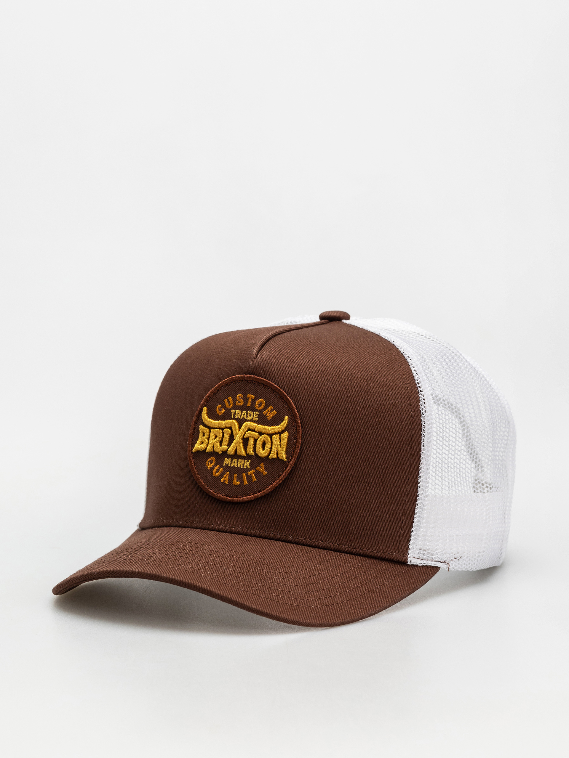 Czapka z daszkiem Brixton Gibson C Np Mp Trucker (brown/off white)