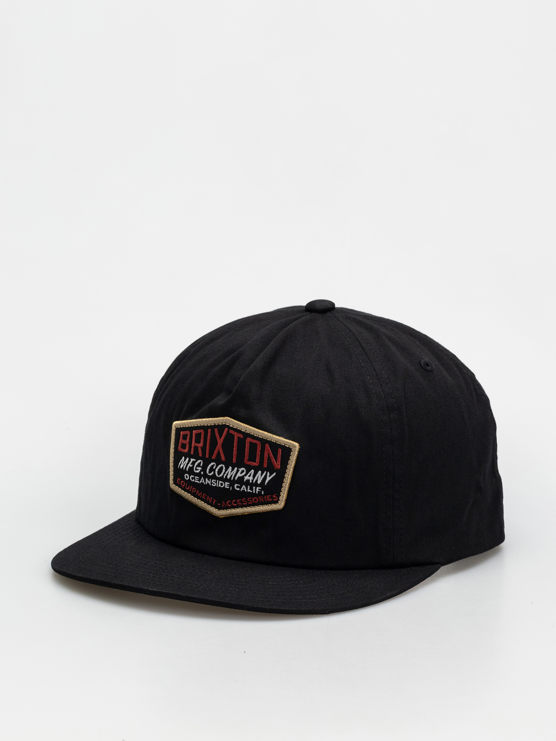 Czapka z daszkiem Brixton Coleson Hp Snpk (black/burgundy)