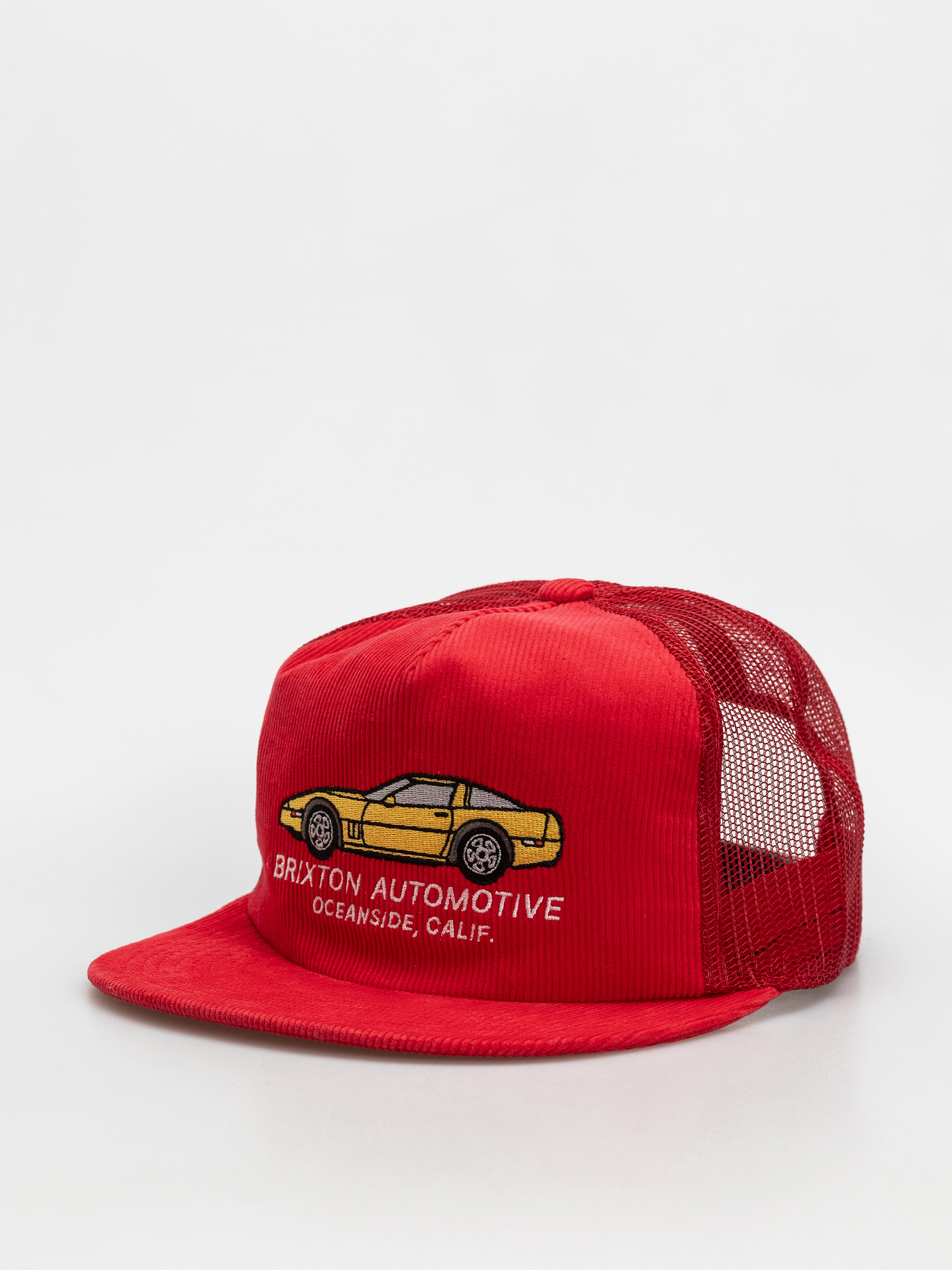 Czapka z daszkiem Brixton Ralph Np Hp Trucker (red/red)