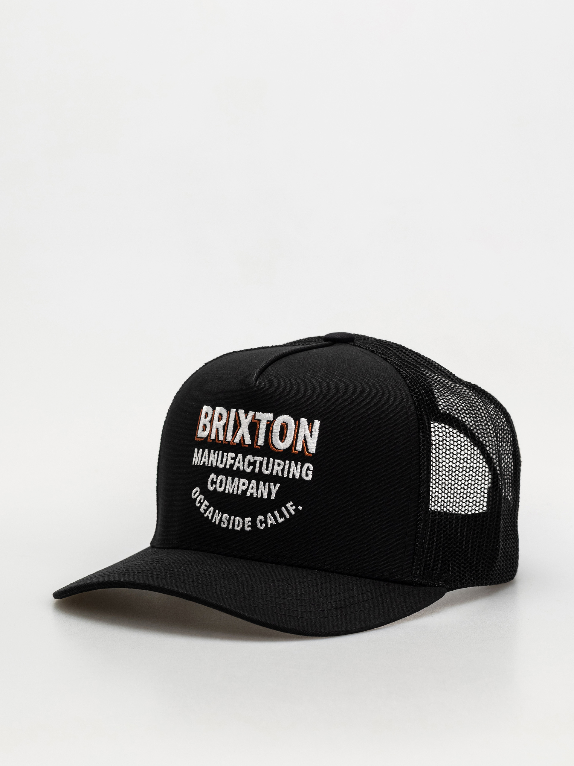 Czapka z daszkiem Brixton Redoubt C Np Mp Trucker (black/black)