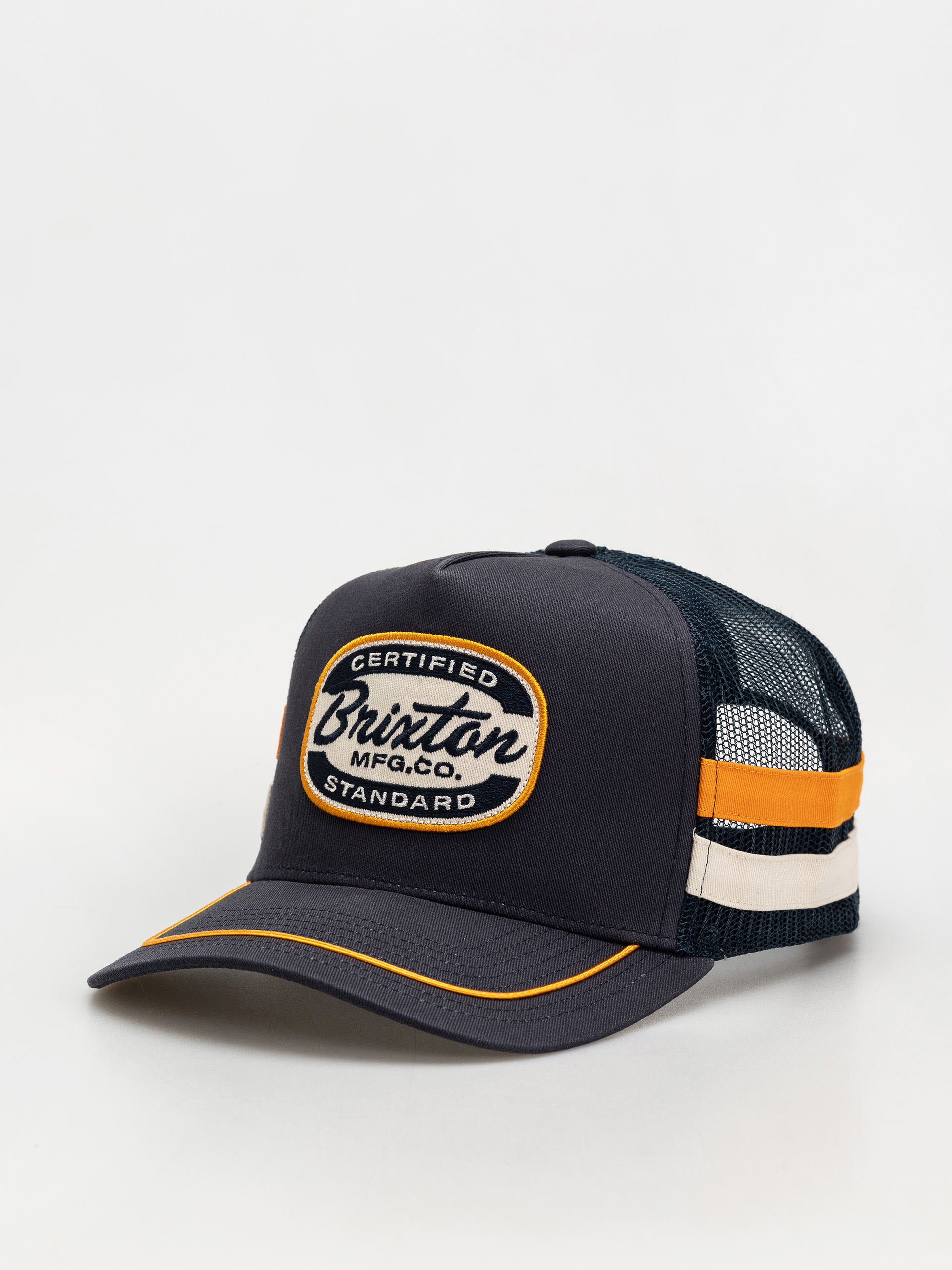 Czapka z daszkiem Brixton Copley Np Hp Trucker (navy/navy)