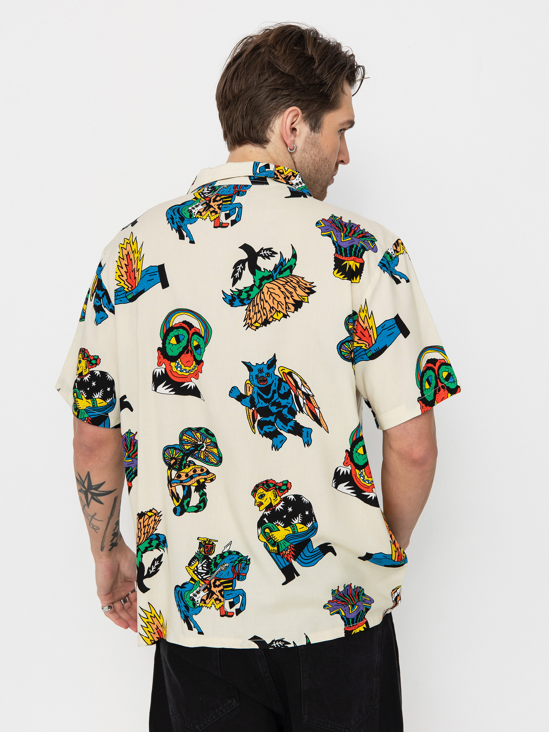 Koszula Volcom Fa Bob Mollema (light beige)