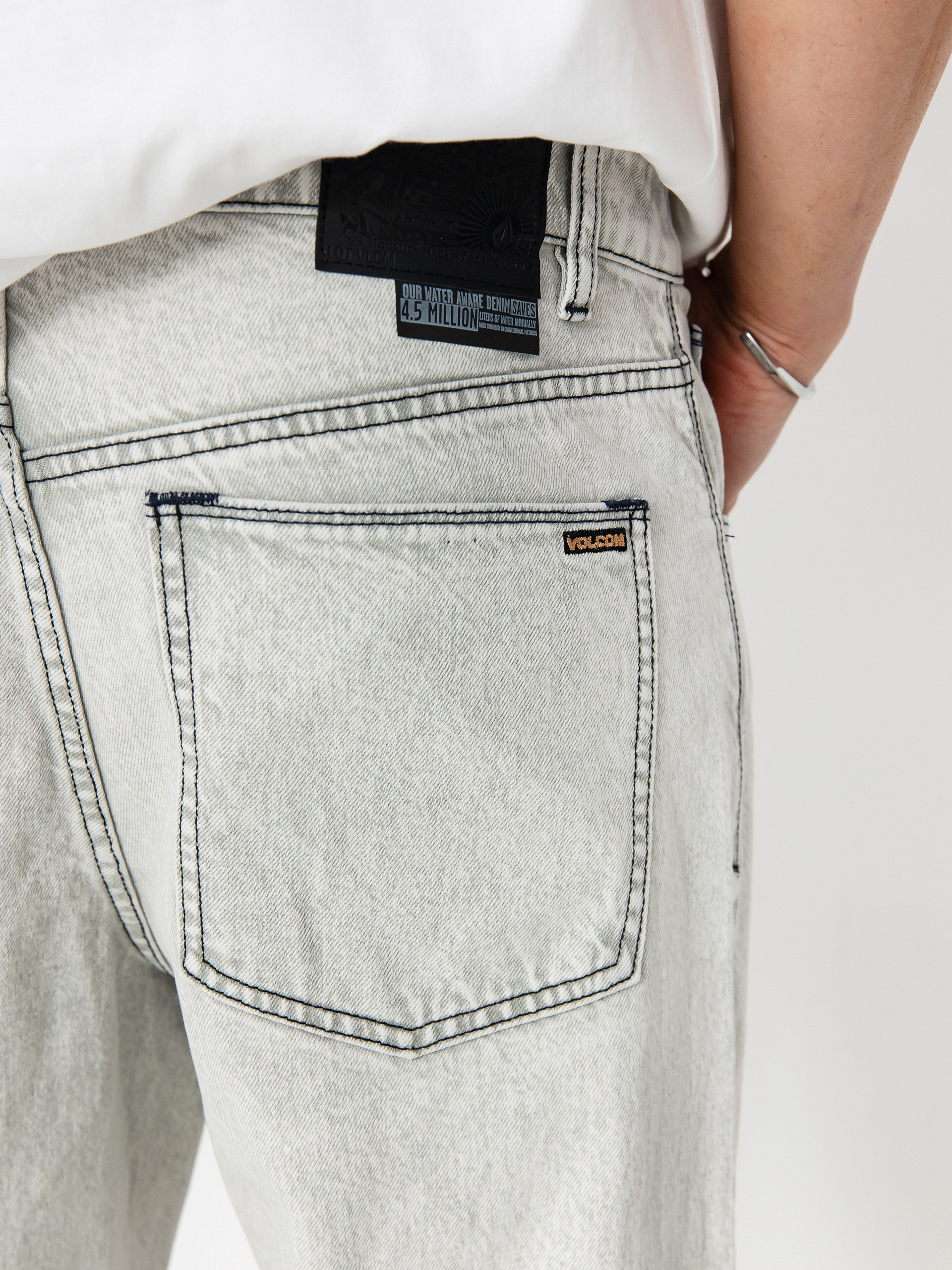 Spodnie Volcom Billow (bone)