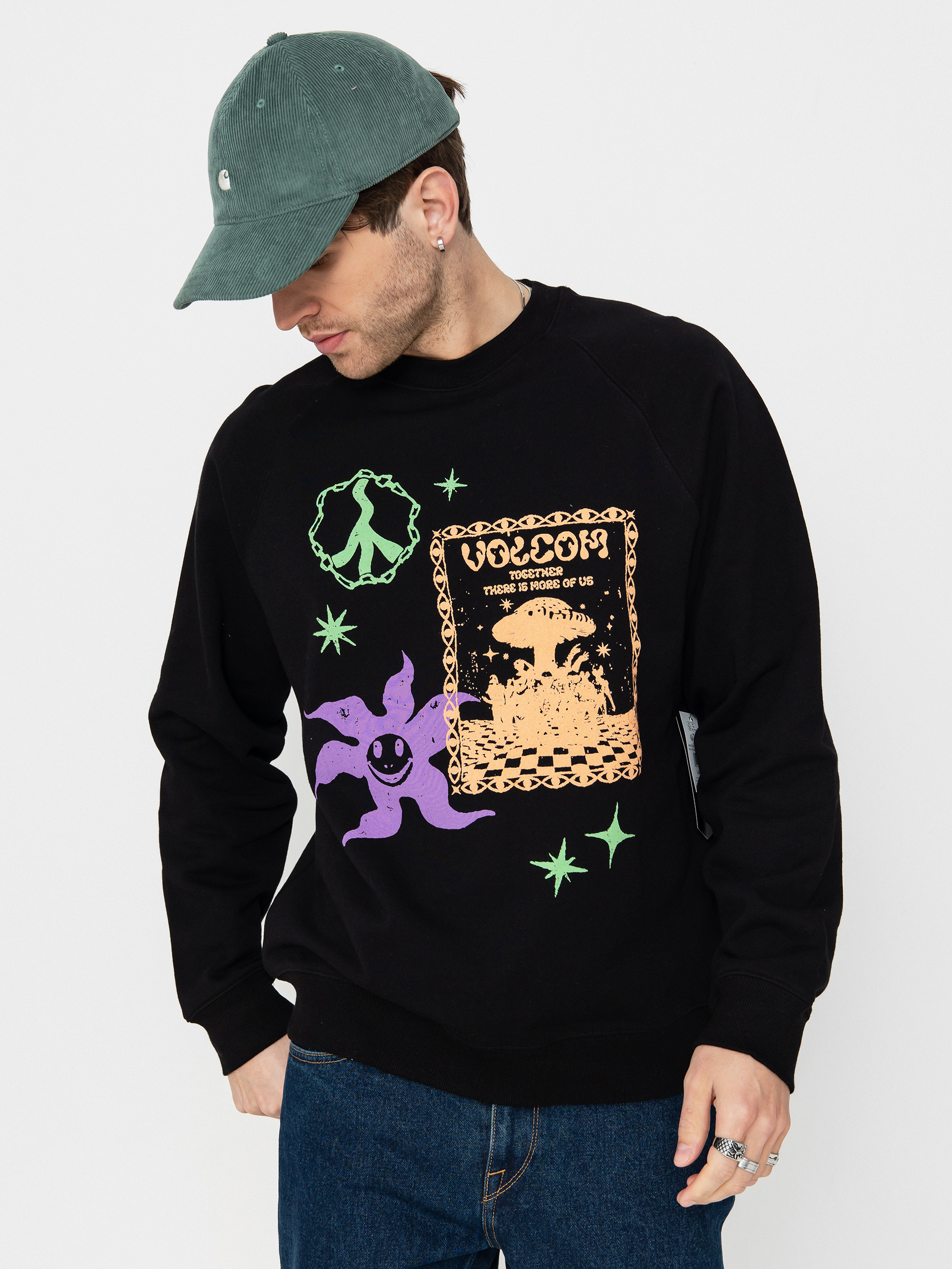 Bluza Volcom Fa F Rygalski Crew (black)