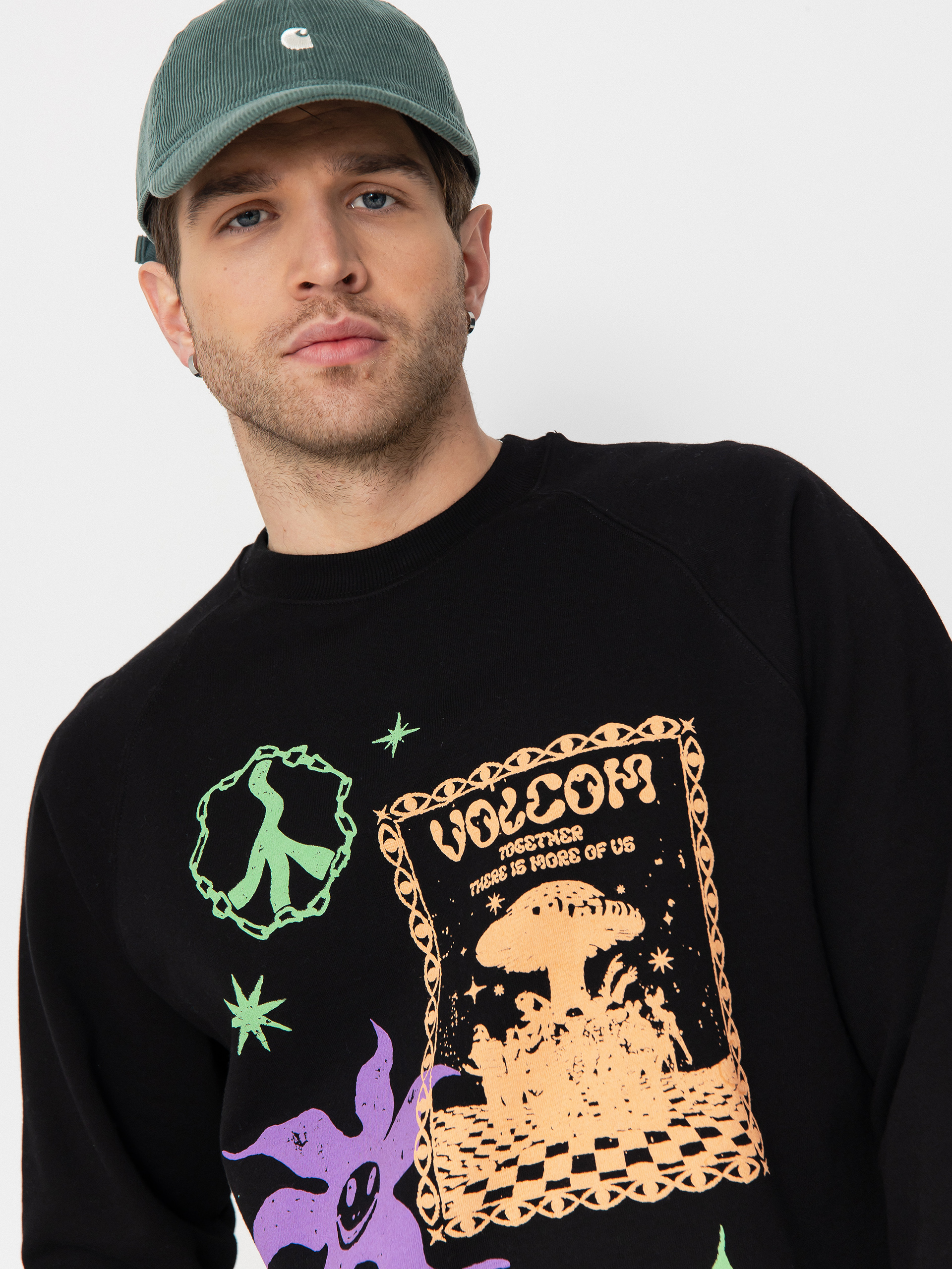 Bluza Volcom Fa F Rygalski Crew (black)