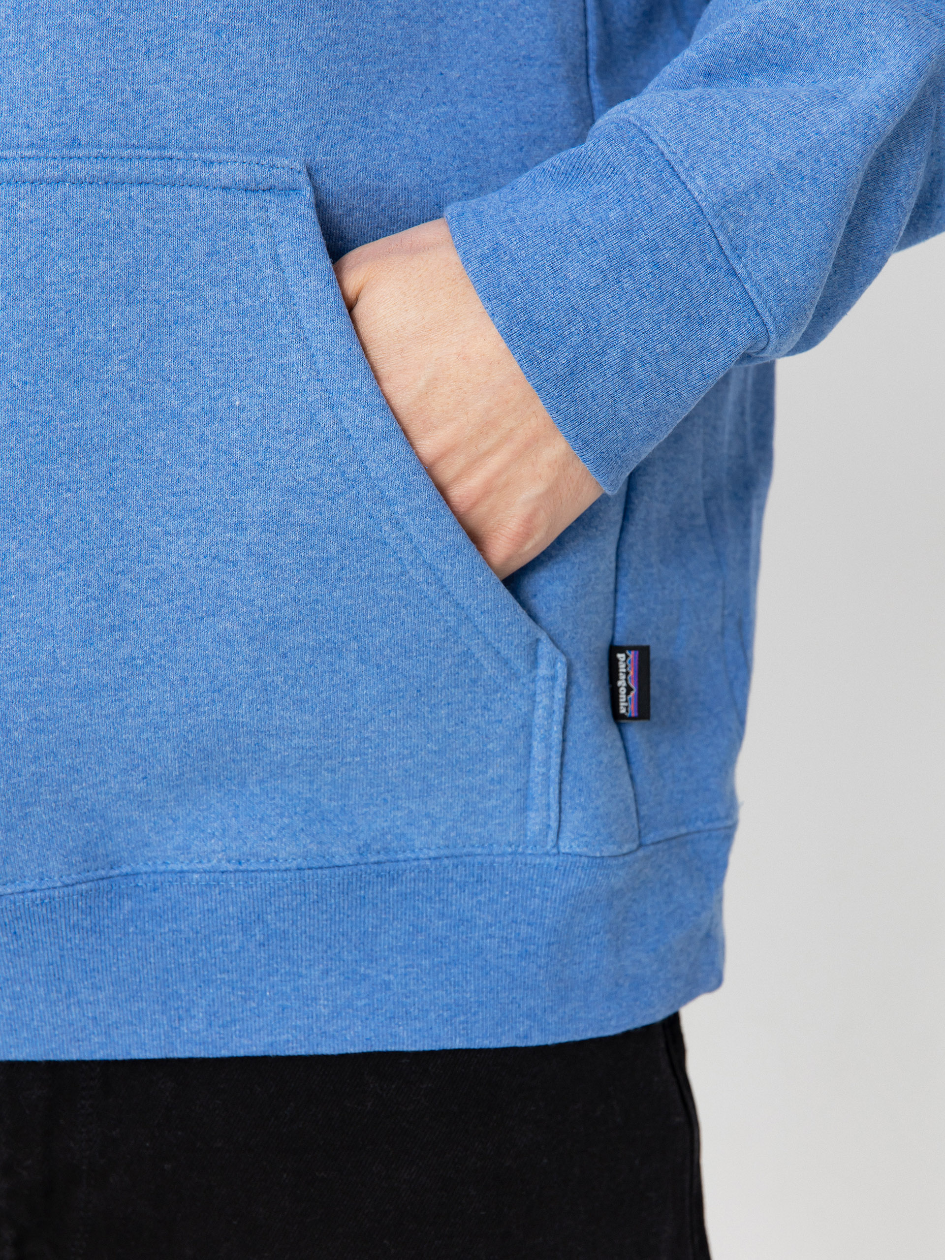 Bluza z kapturem Patagonia P 6 Logo Uprisal HD (abundant blue)