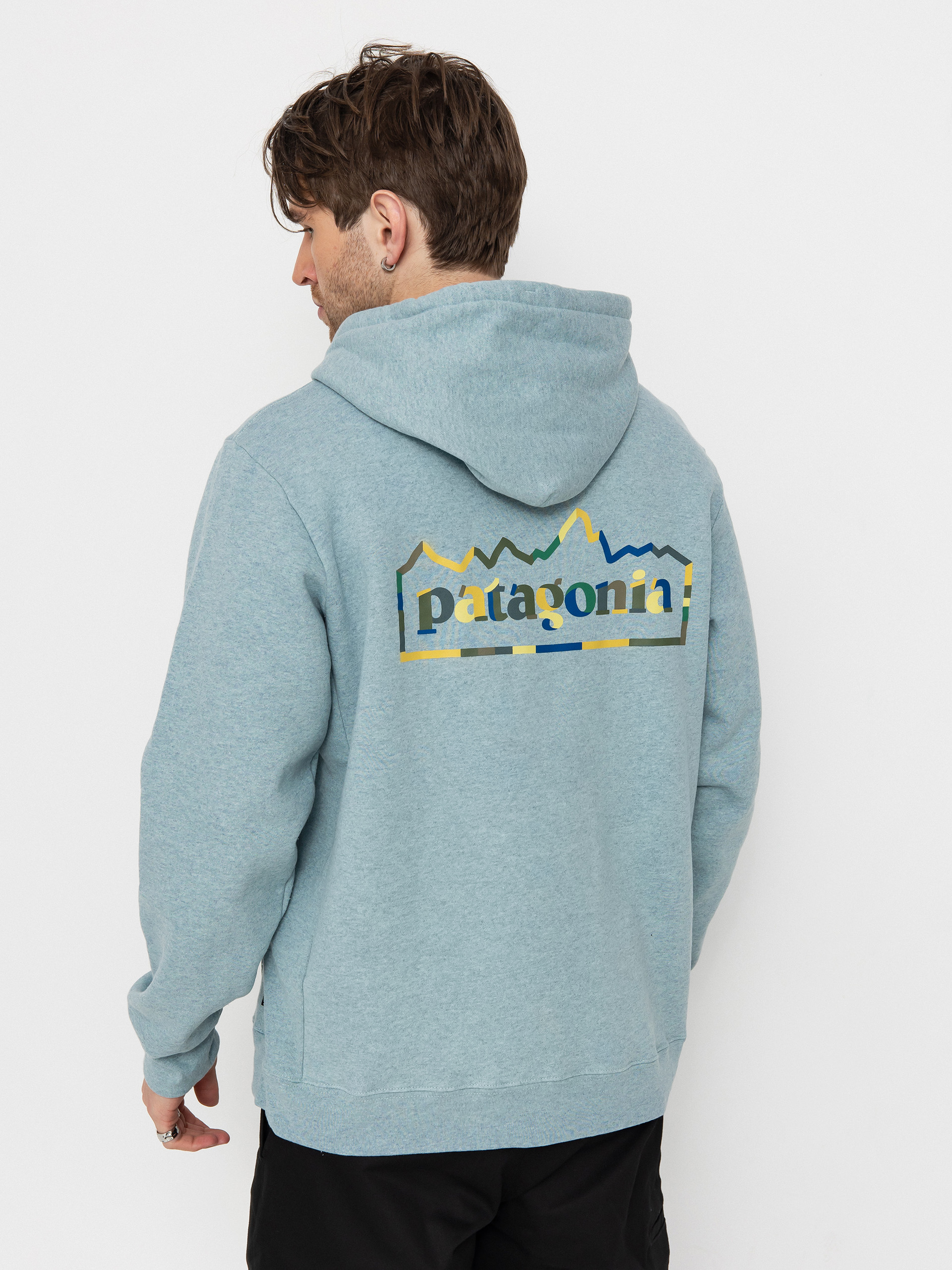 Bluza z kapturem Patagonia Unity Fitz Uprisal HD (thermal blue)