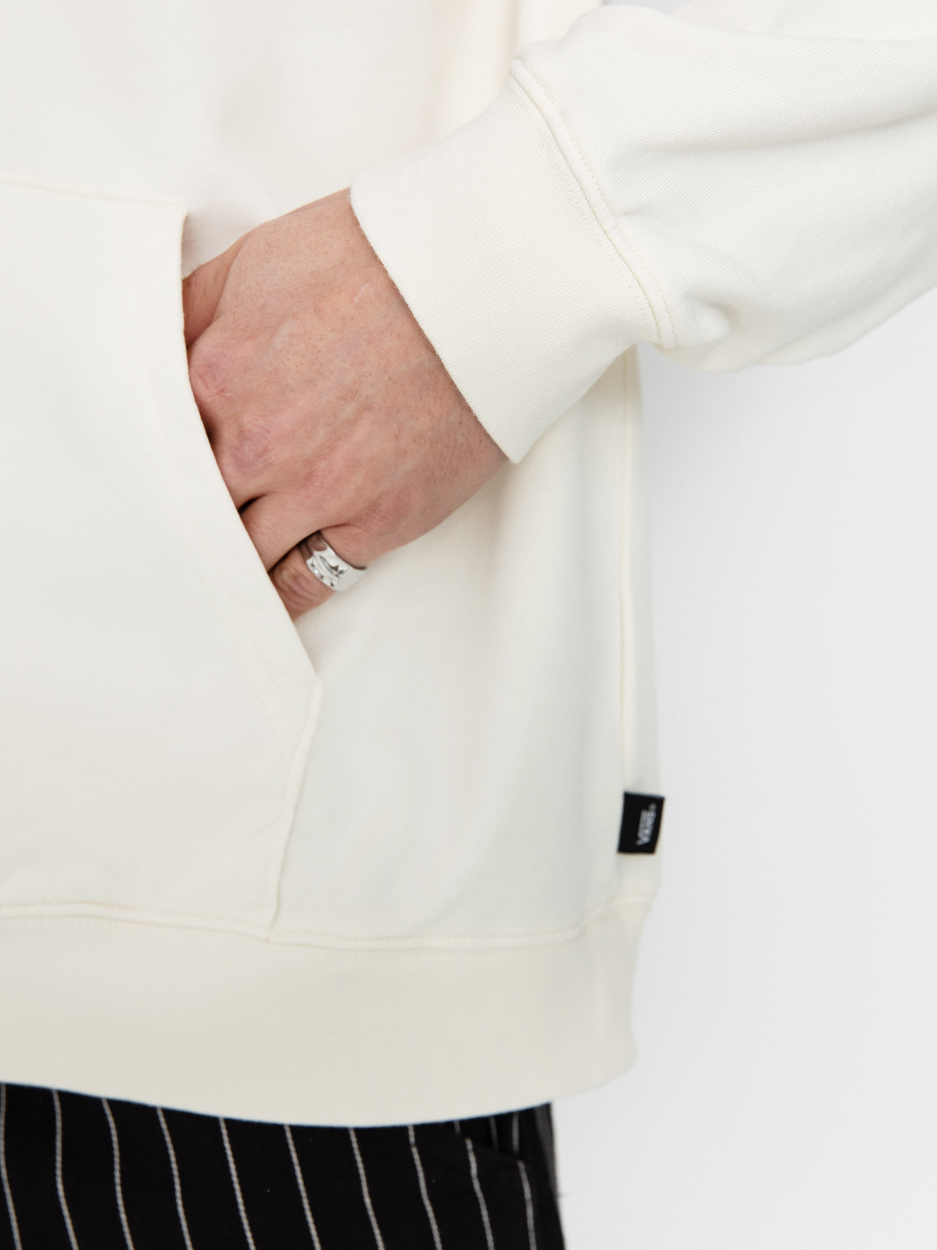 Bluza z kapturem Vans Chuckling Duo Loose Ft HD (marshmallow)