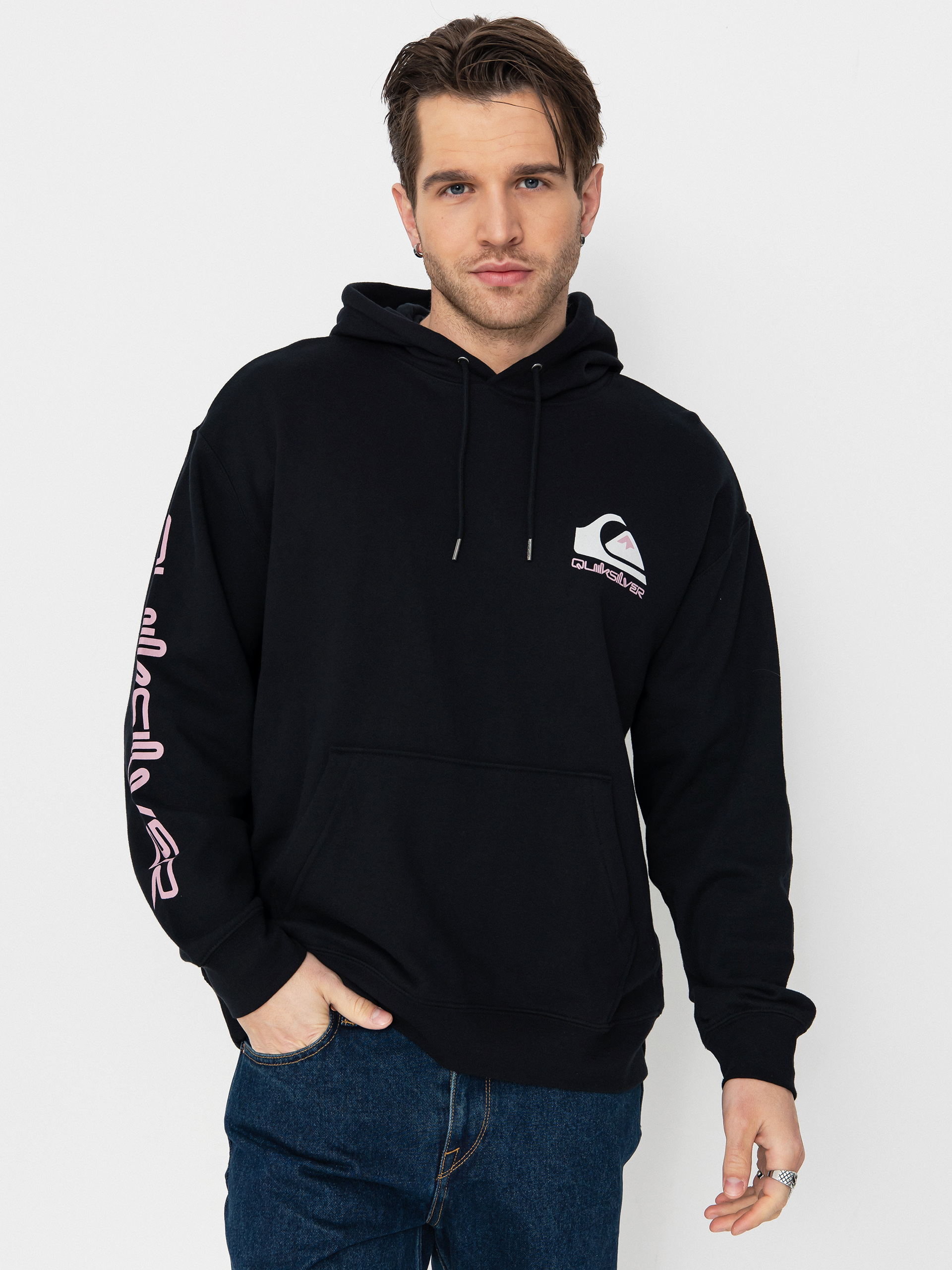 Bluza z kapturem Quiksilver Omni Logo HD (black)