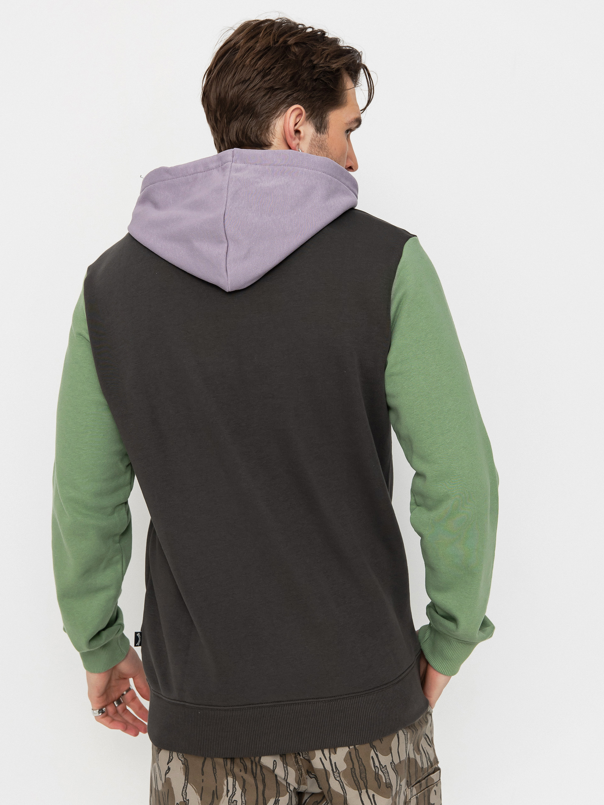 Bluza z kapturem Billabong Arch Block HD (raven)