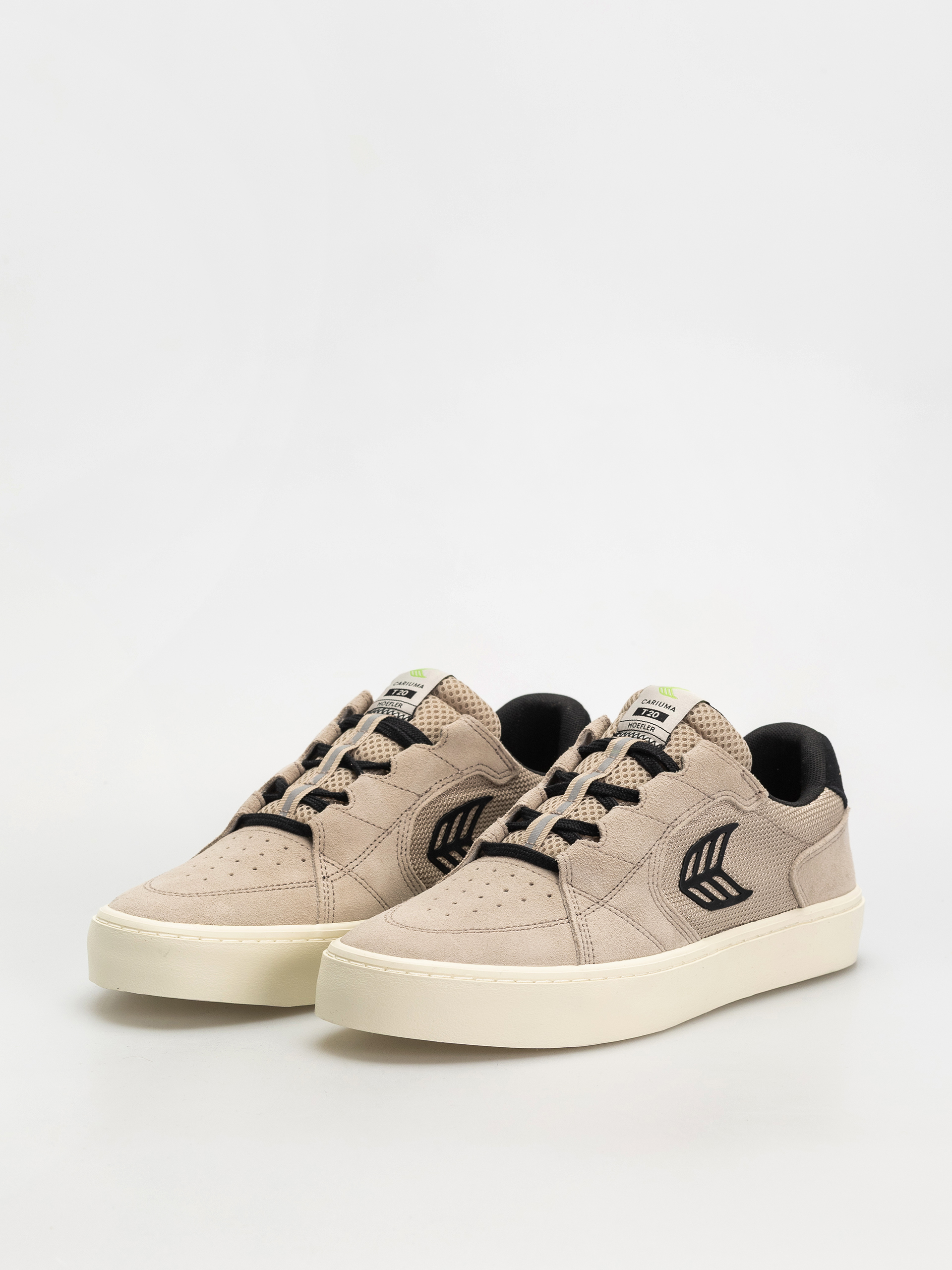 Buty Cariuma T20 Pro (plaza taupe suede and mesh black logo)
