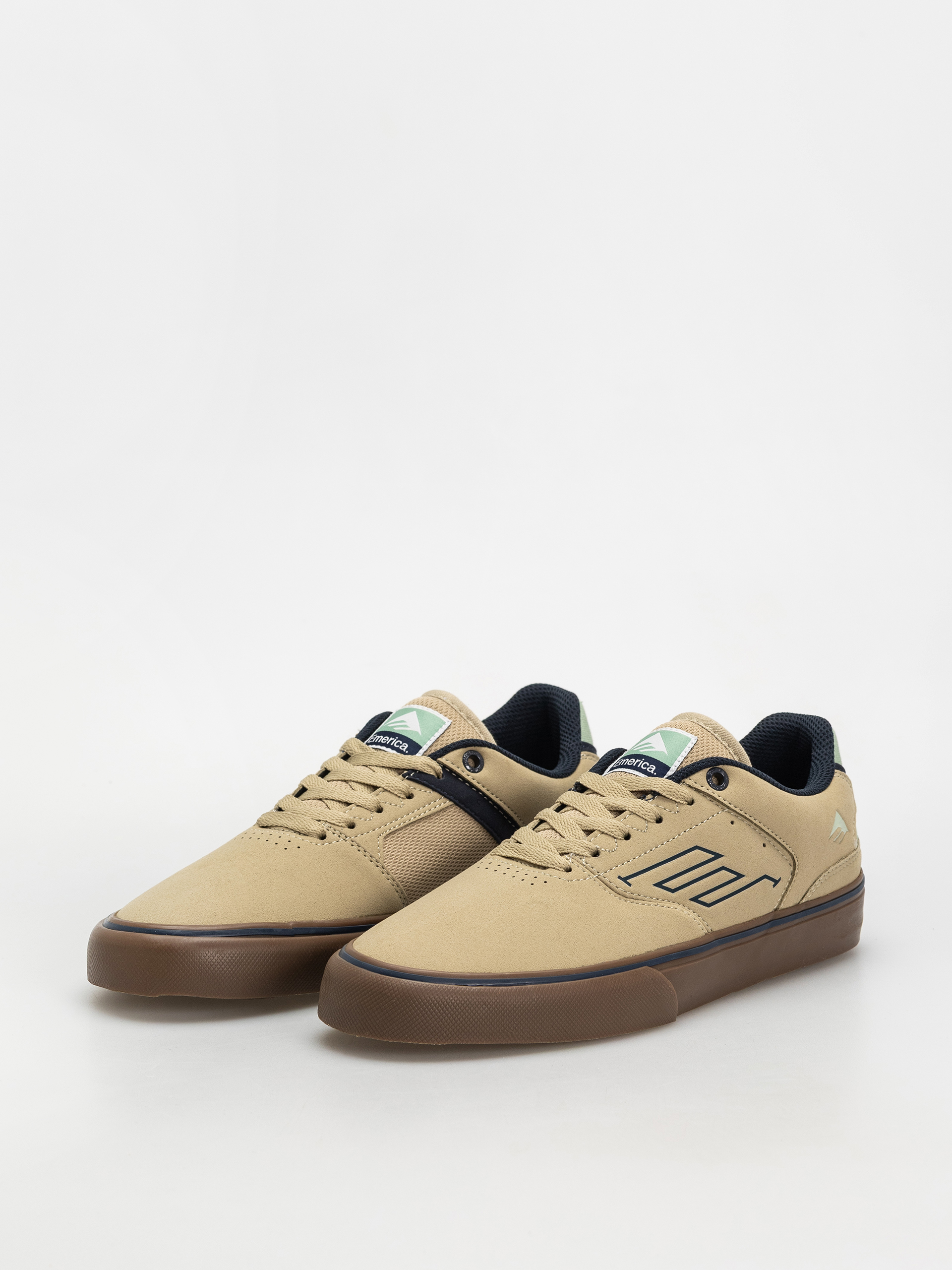 Buty Emerica The Low Vulc (tan/blue/green)