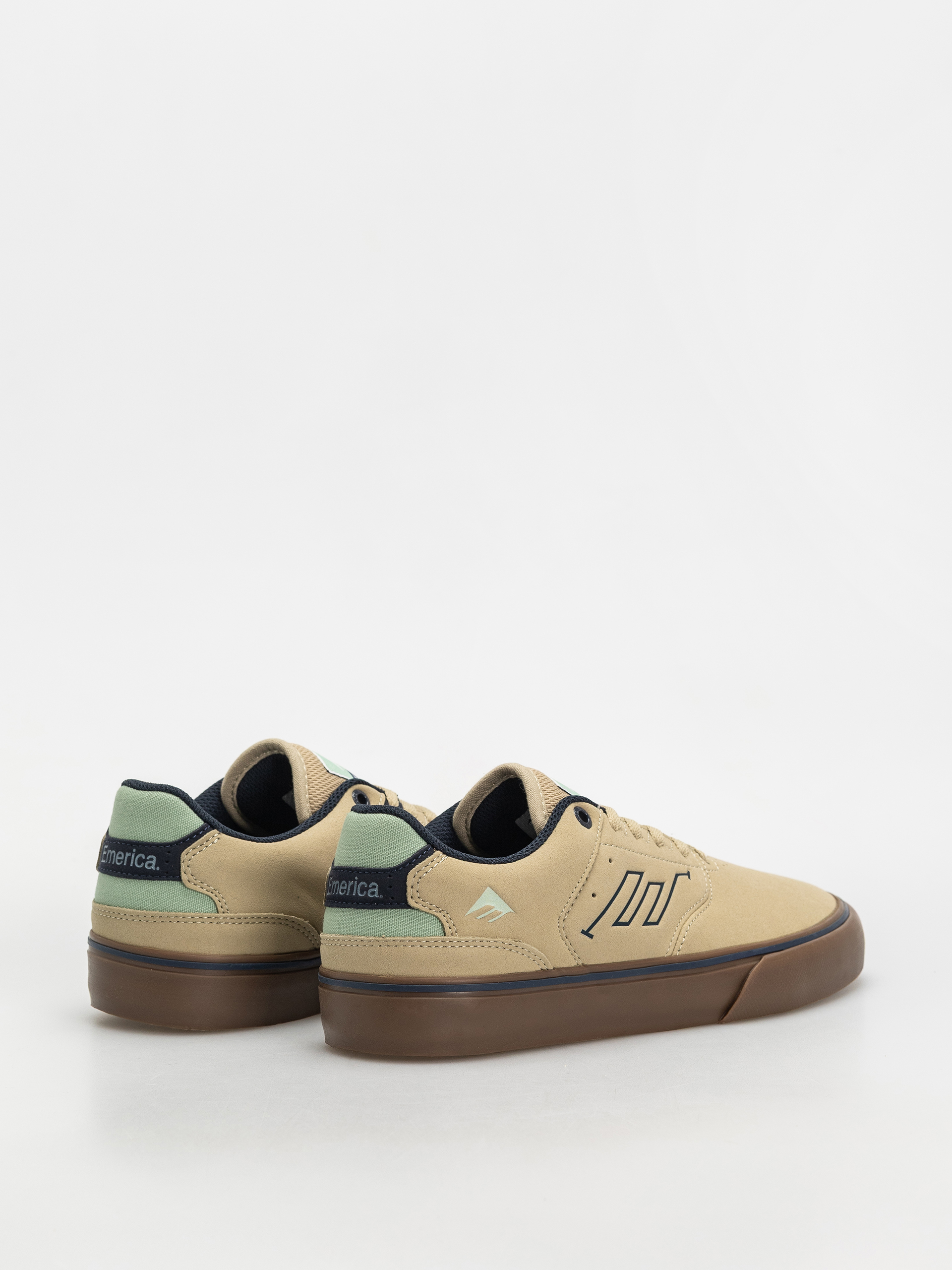 Buty Emerica The Low Vulc (tan/blue/green)