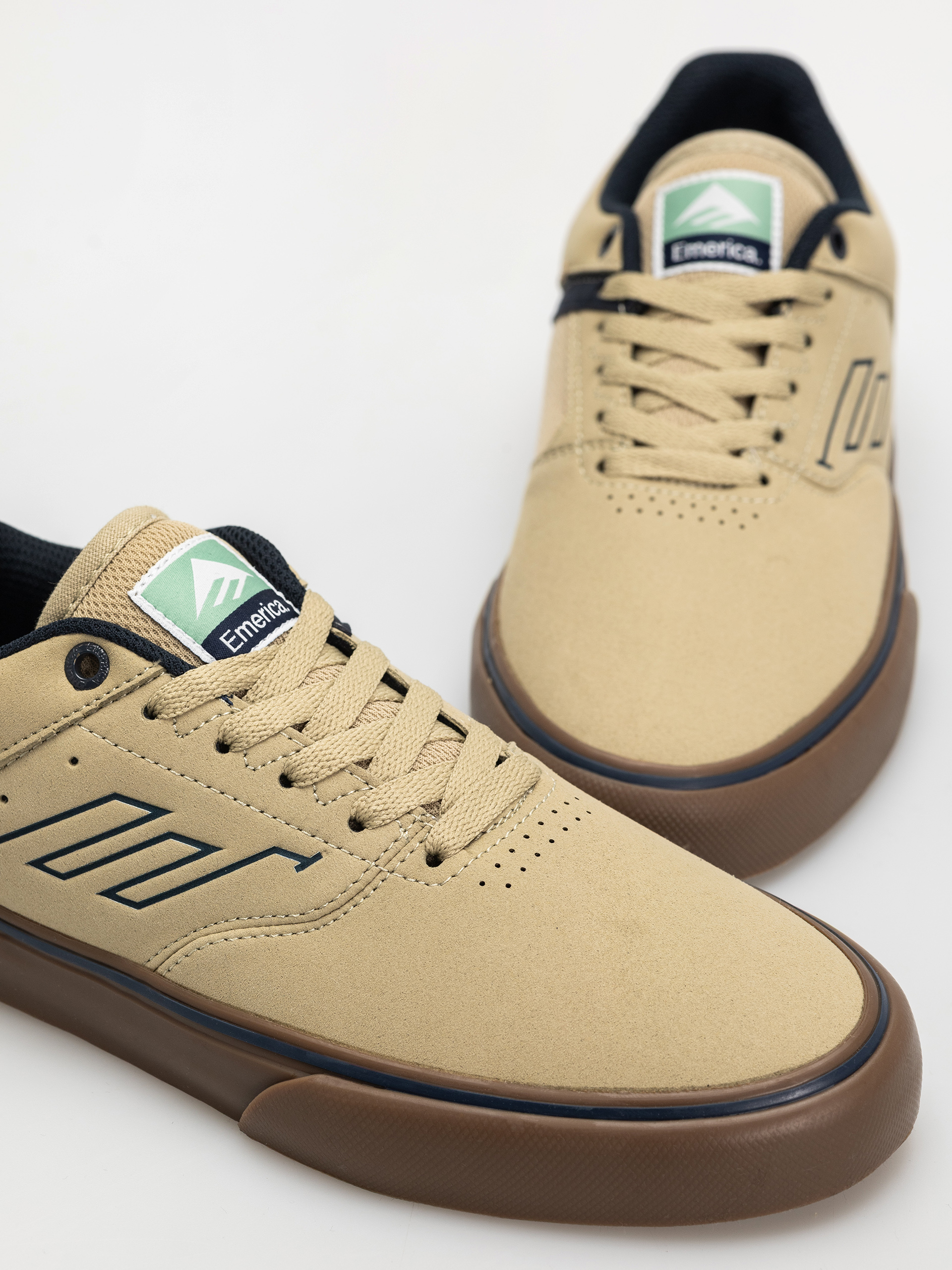 Buty Emerica The Low Vulc (tan/blue/green)