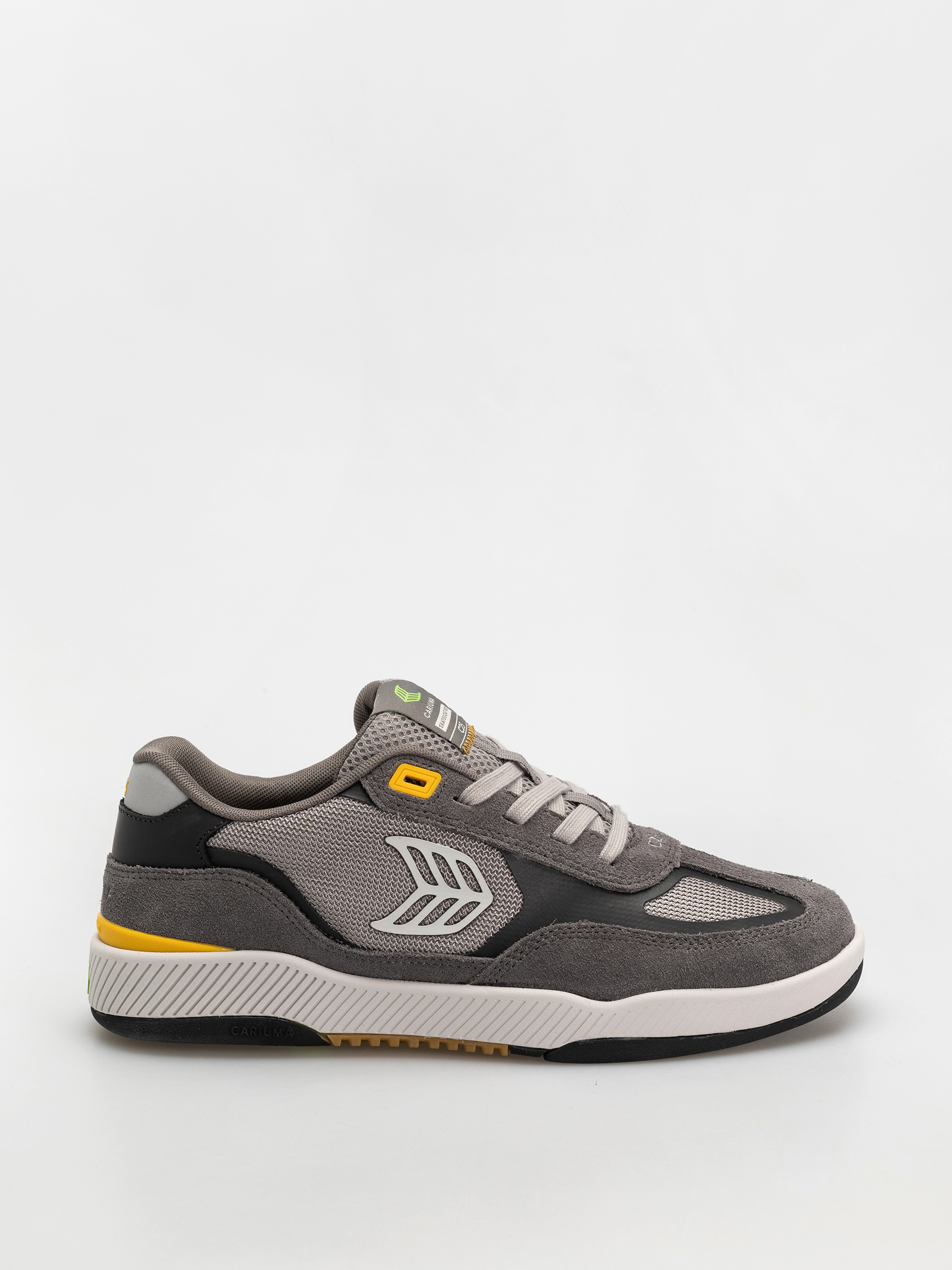 Buty Cariuma Skategoat C25 Pro (charcoal grey suede light grey mesh ice logo yellow)