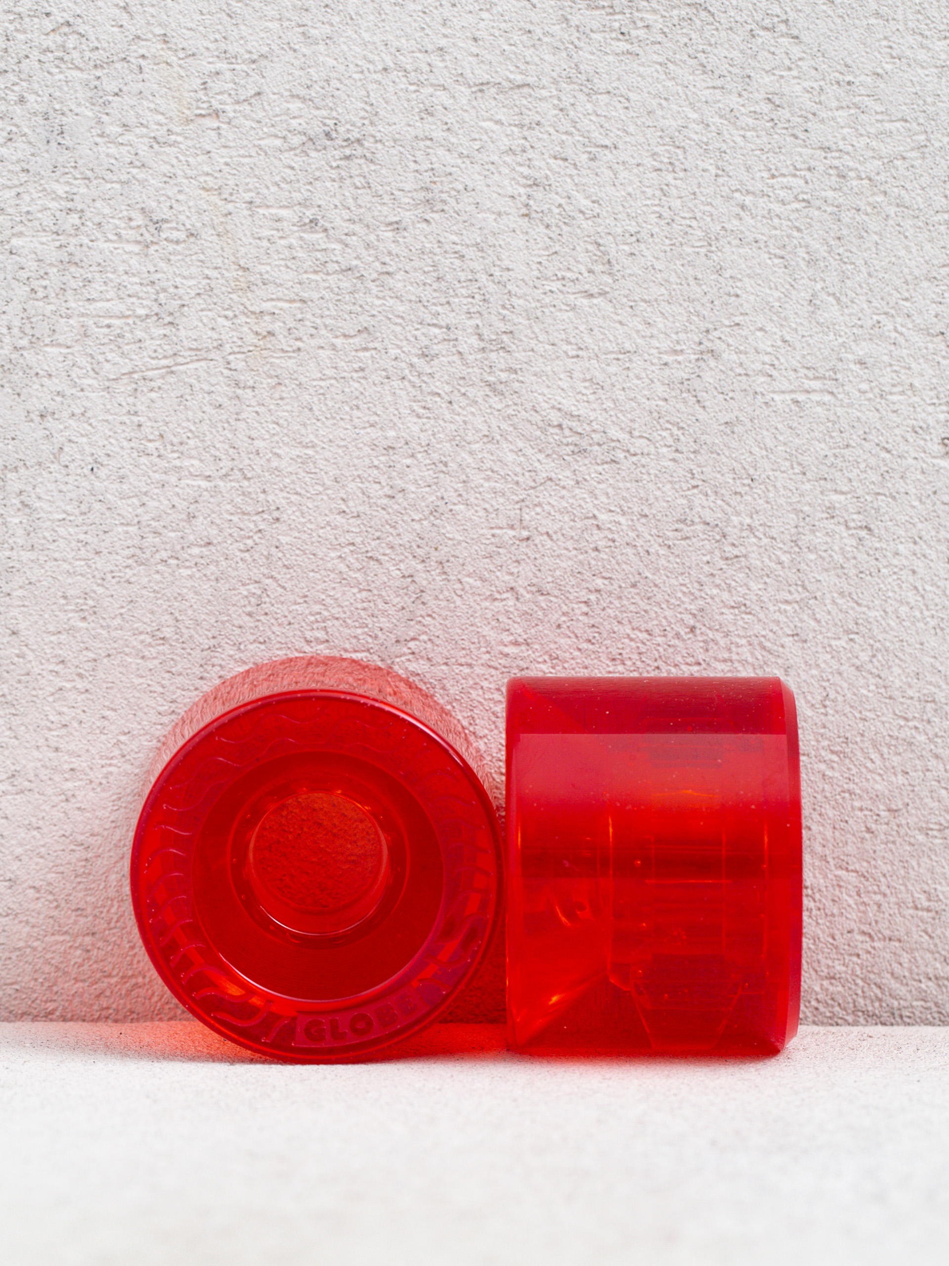Kółka Globe Retro Flex Cruiser (clear red)