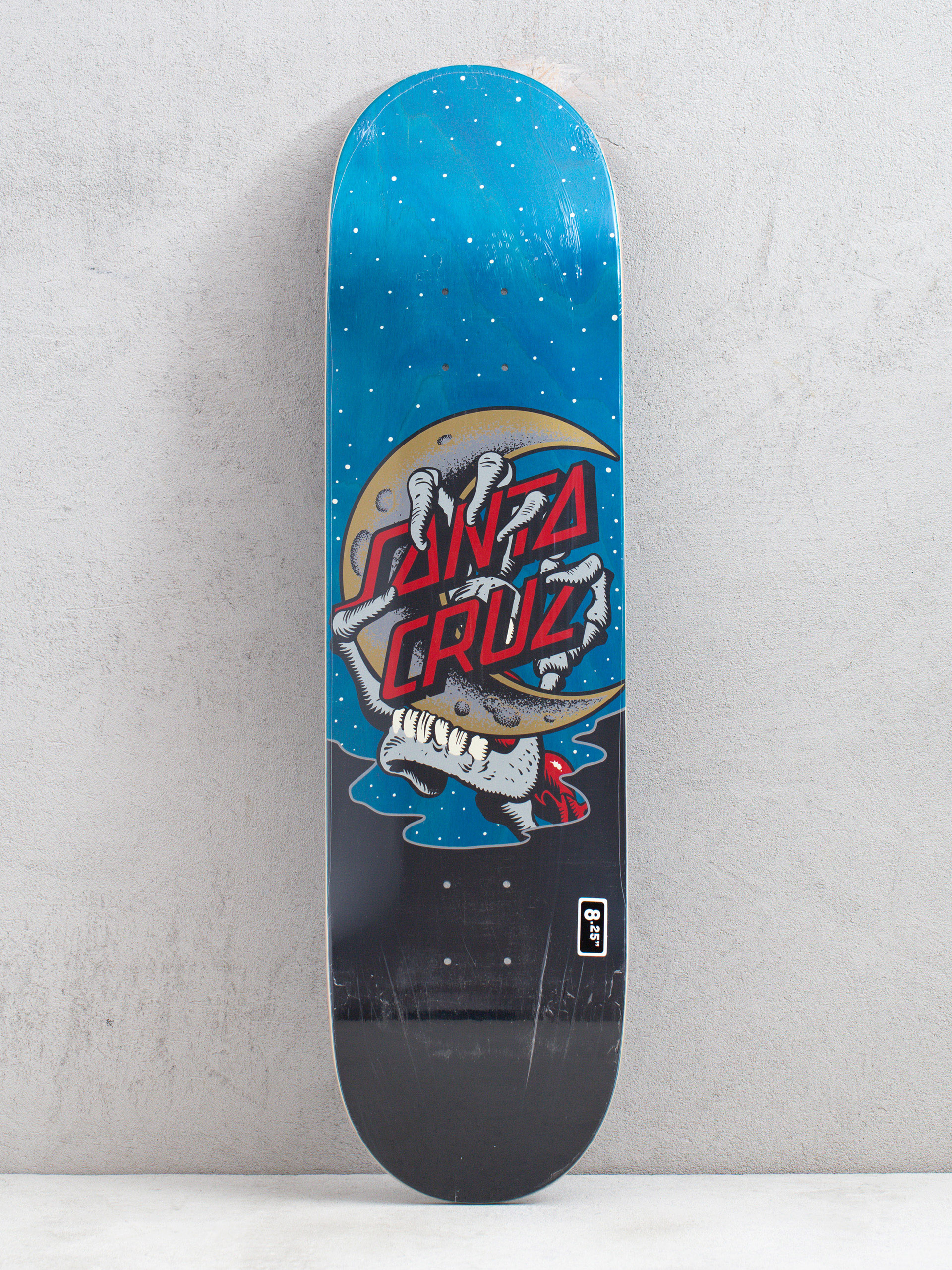 Deck Santa Cruz Crescent Bone Hand (blue/black)