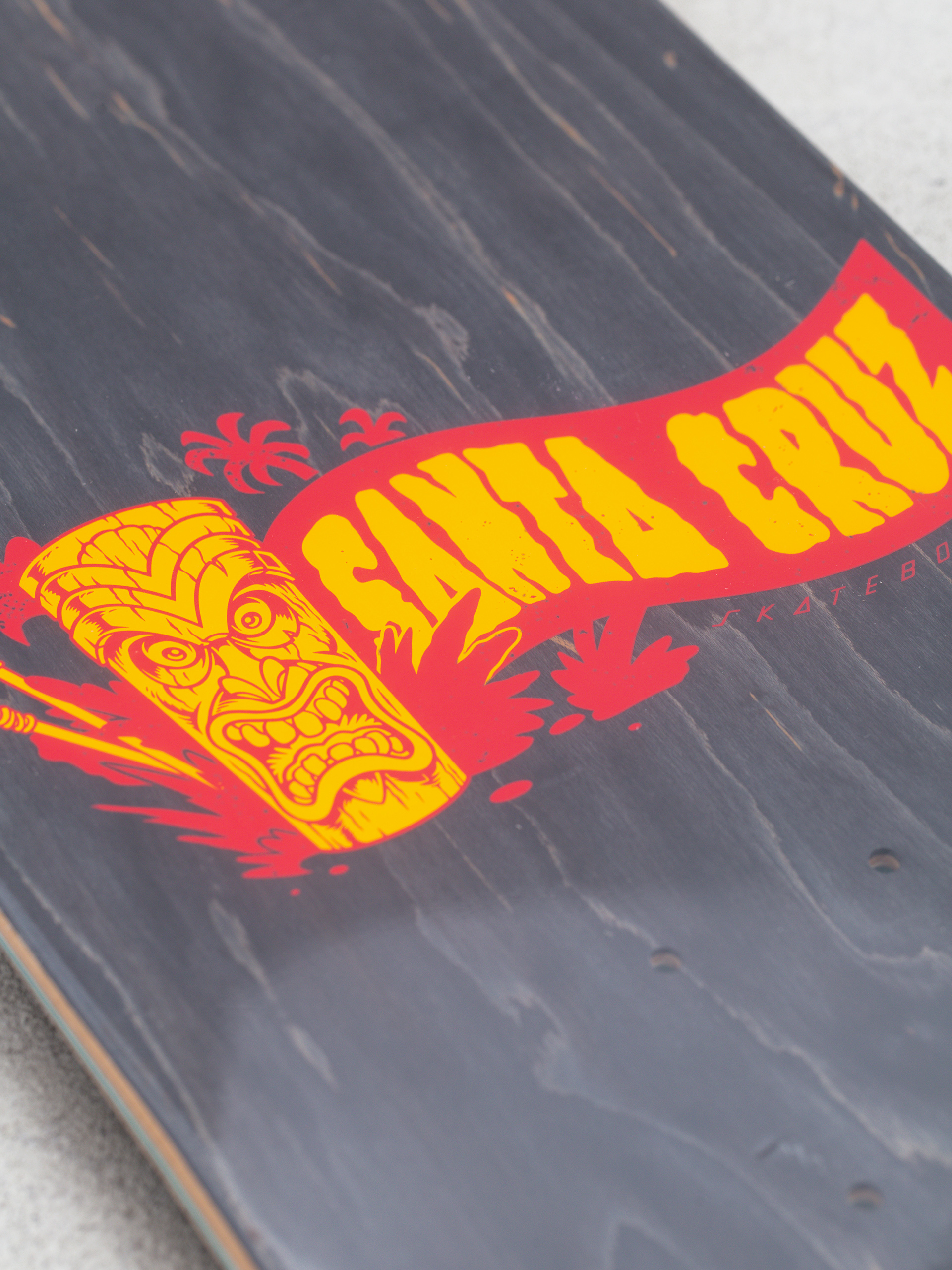 Deck Santa Cruz Roskopp Tiki Mug Pro (green/red)