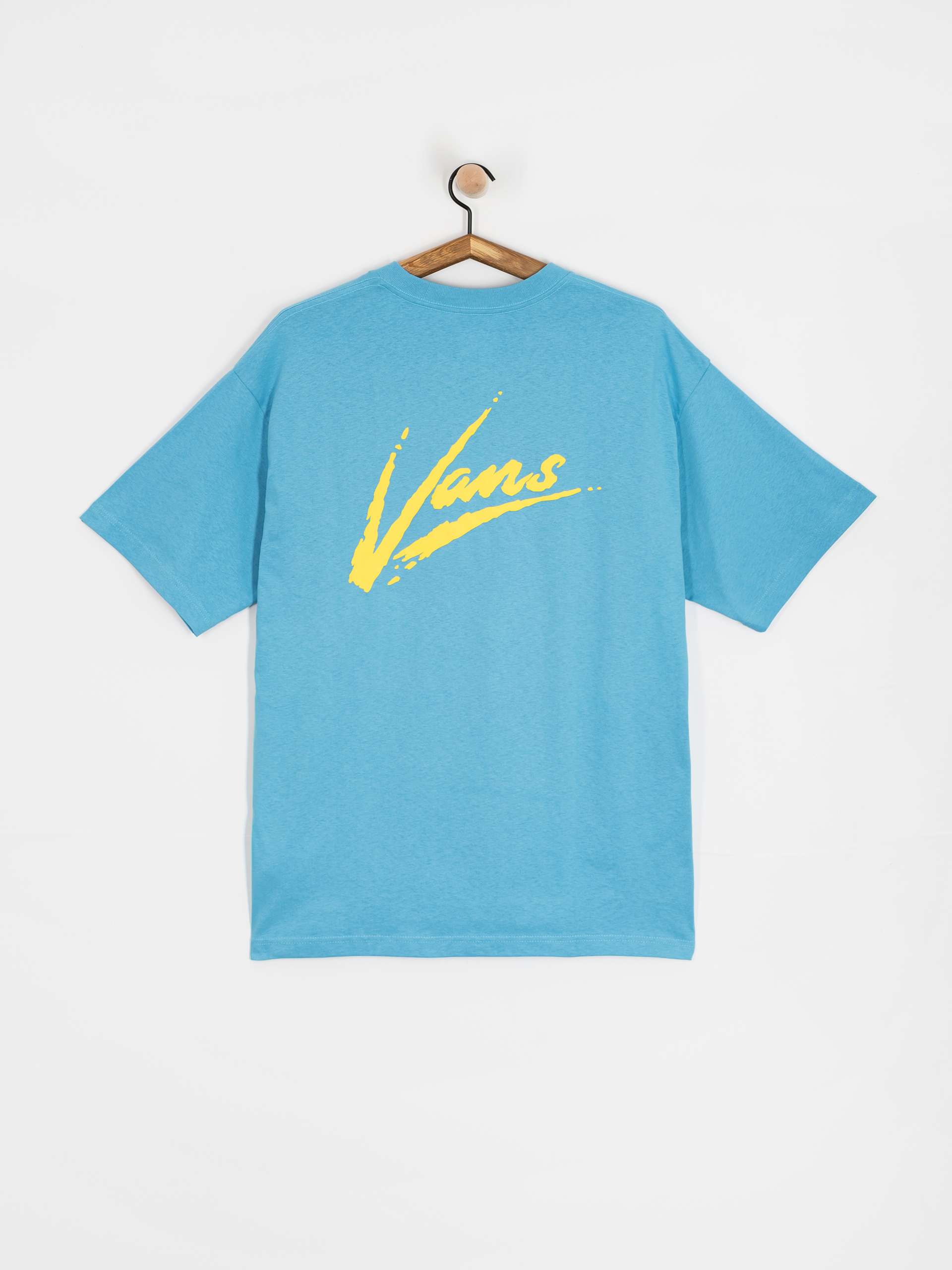 T-shirt Vans Brush Script Loose (heritage blue)