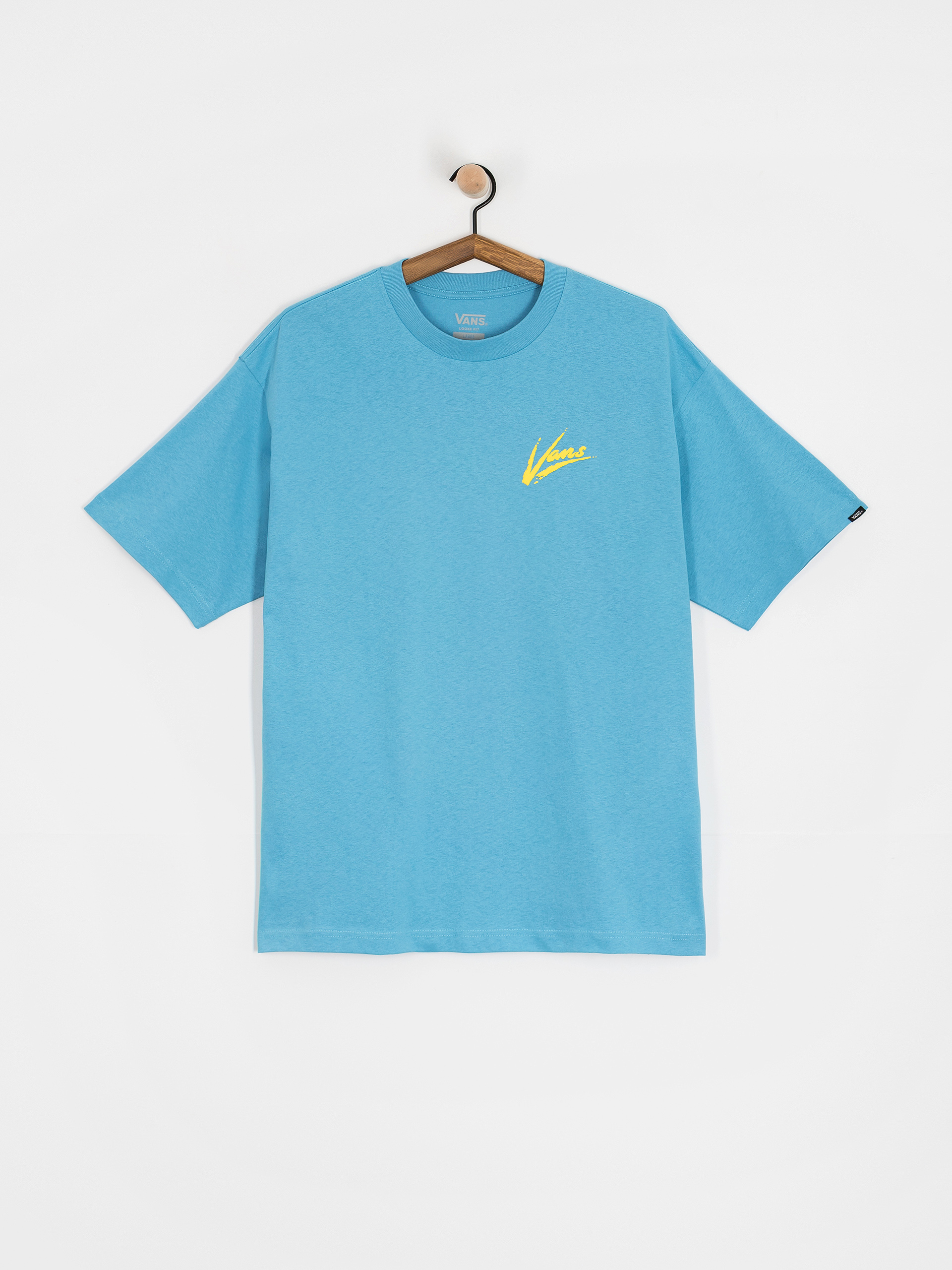 T-shirt Vans Brush Script Loose (heritage blue)