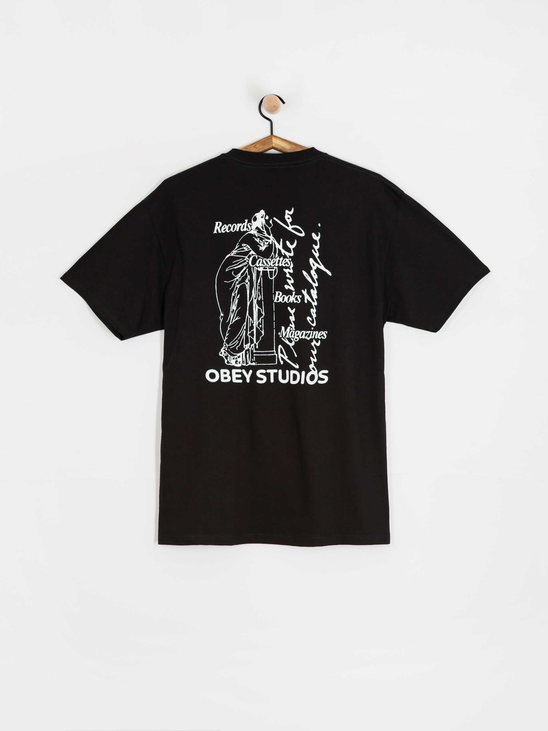 T-shirt OBEY Studios Catalogue (black)